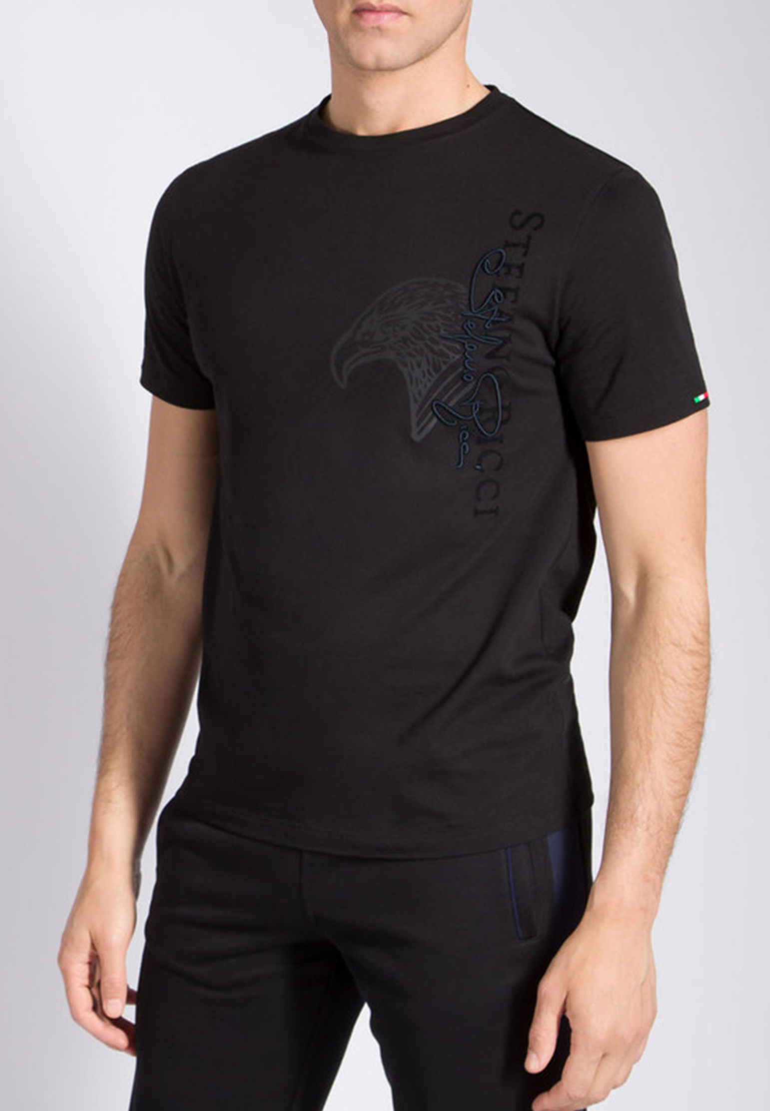 

Футболка STEFANO RICCI, Черный, Черный