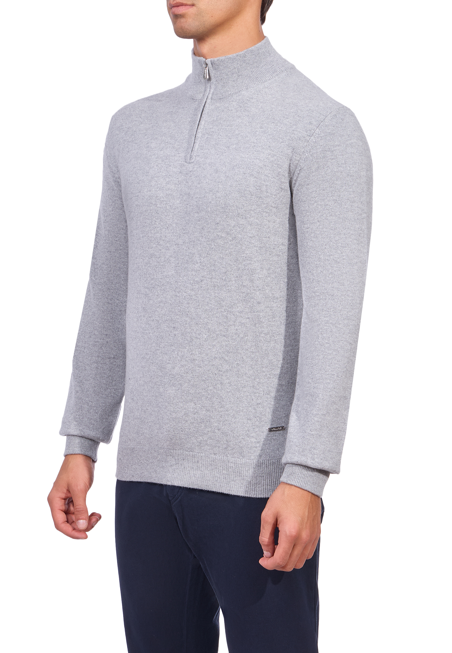 

Пуловер с замком MANDELLI, Серый, Серый