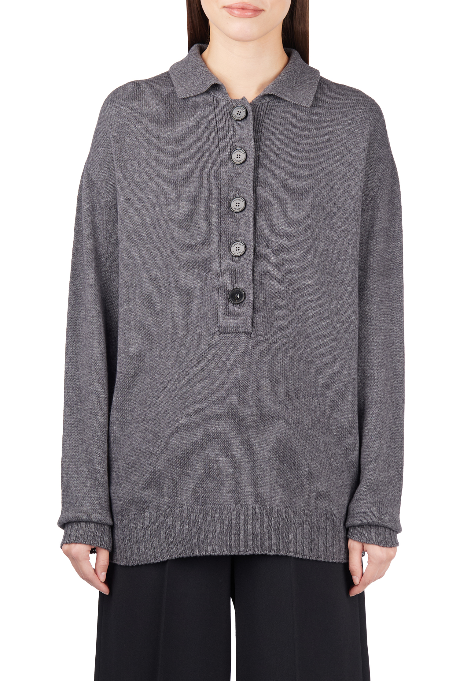 

Джемпер TWINSET Milano, Серый, Серый