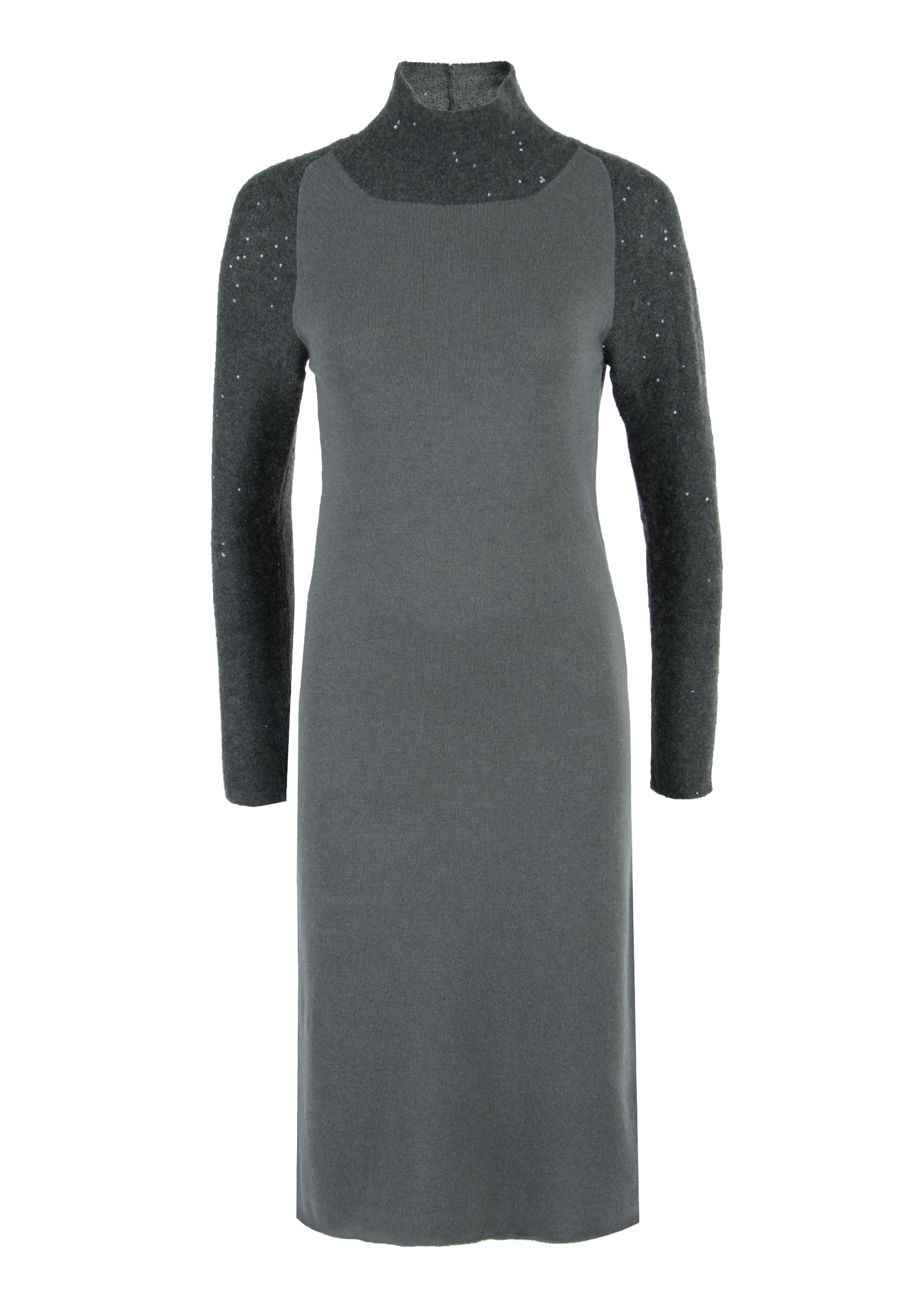 Платье FABIANA FILIPPI Серый, размер 42 108228 - фото 1