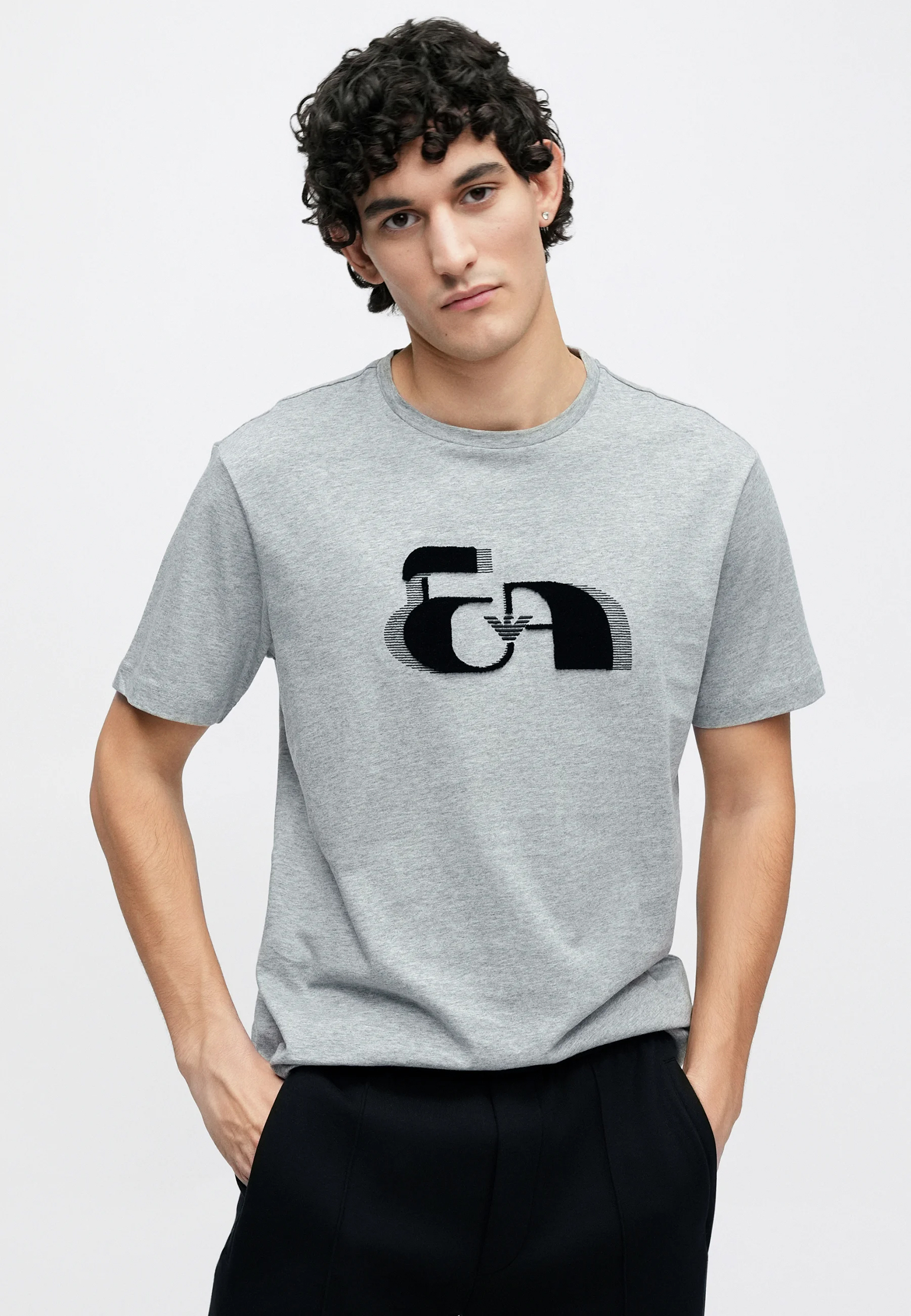 

Футболка EMPORIO ARMANI, Серый, Серый