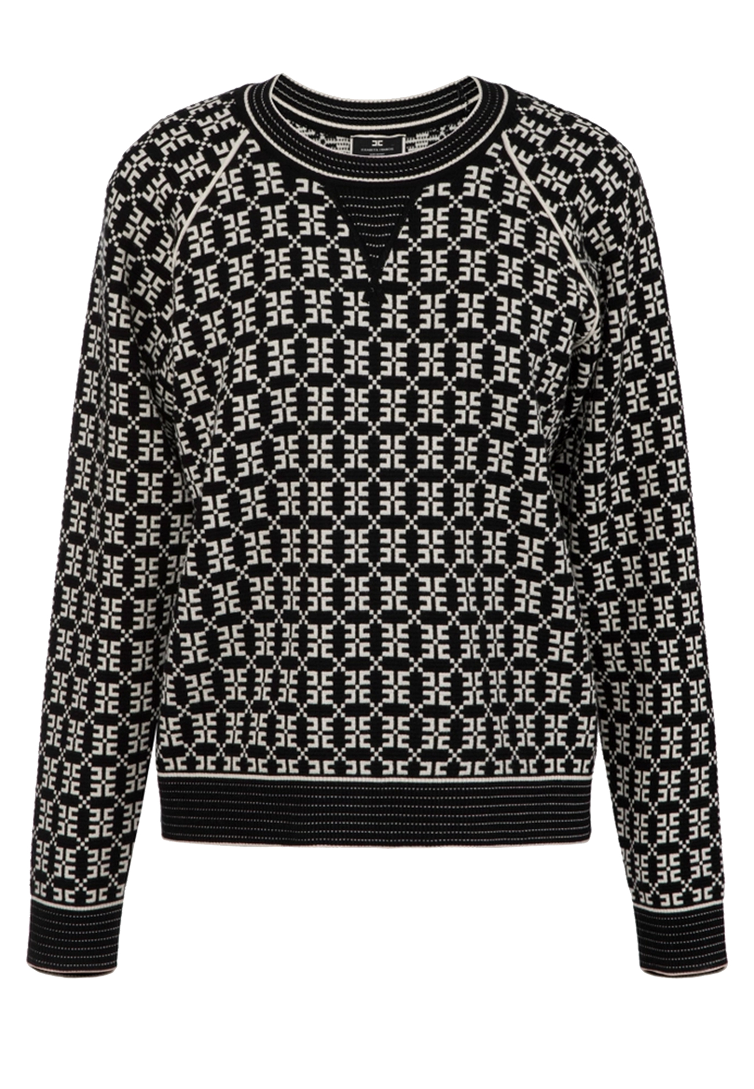 

Джемпер ELISABETTA FRANCHI, Черный, Черный