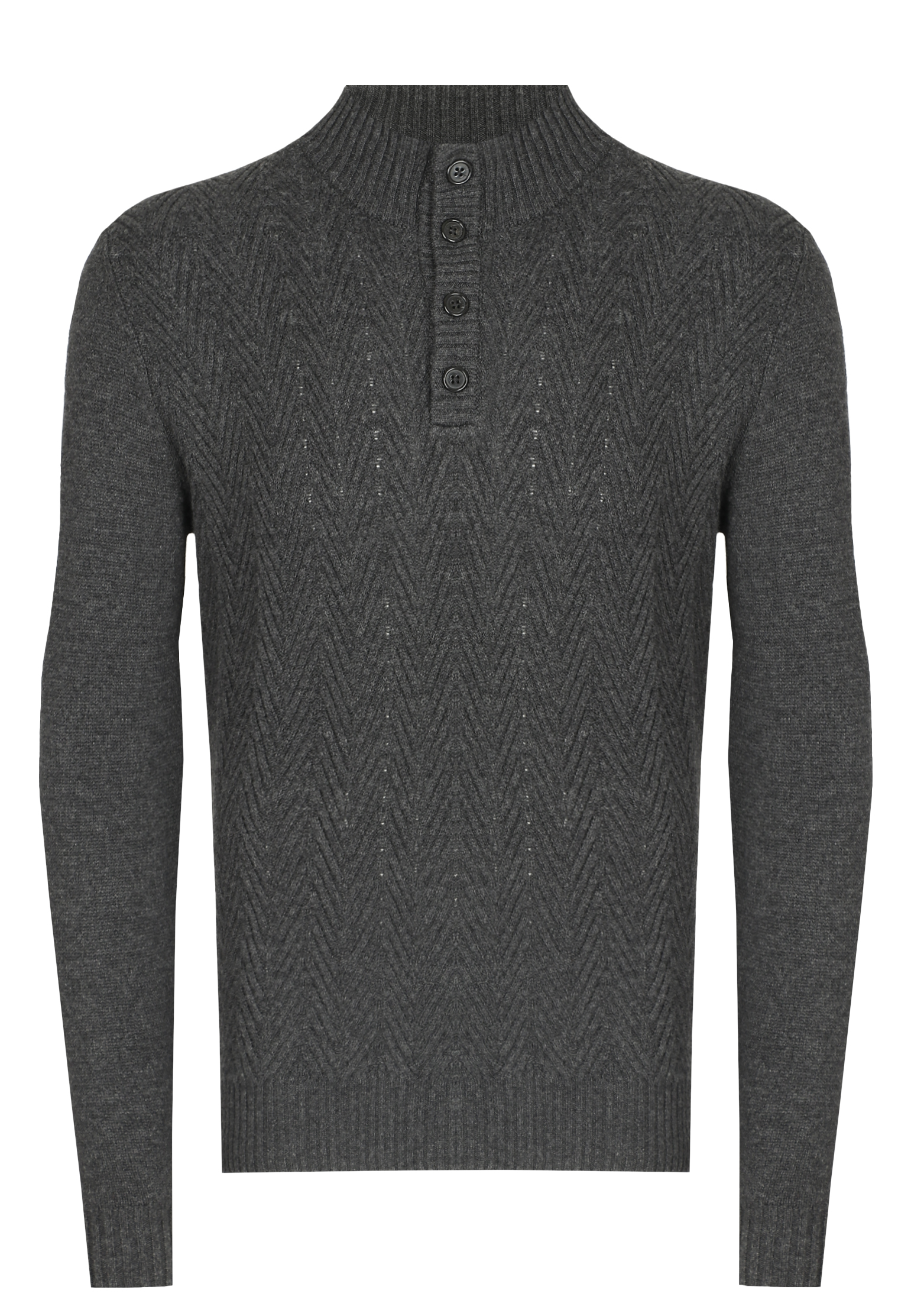 Пуловер CORNELIANI Серый, размер 60 162685 - фото 1