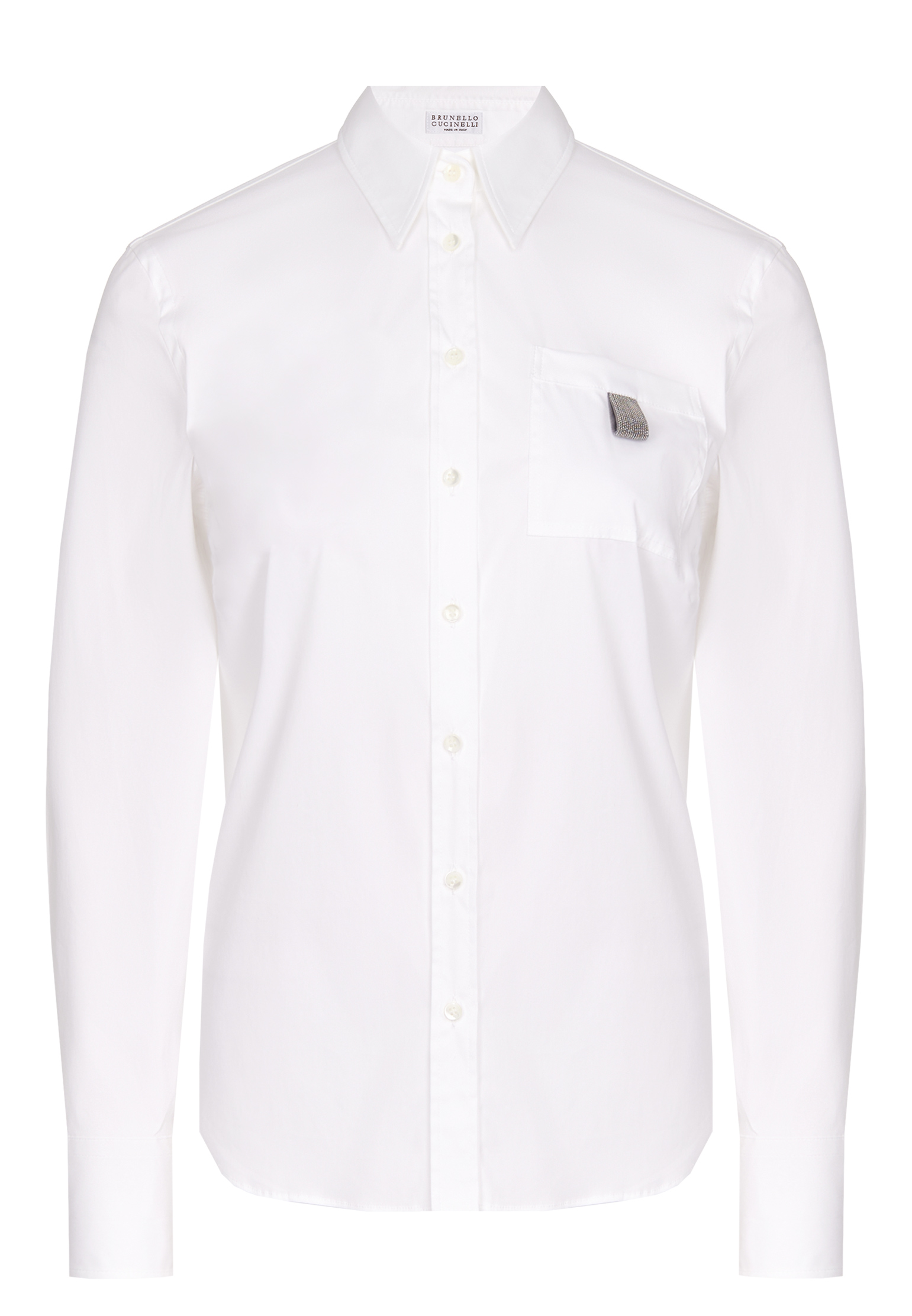 Рубашка BRUNELLO CUCINELLI Белый, размер M