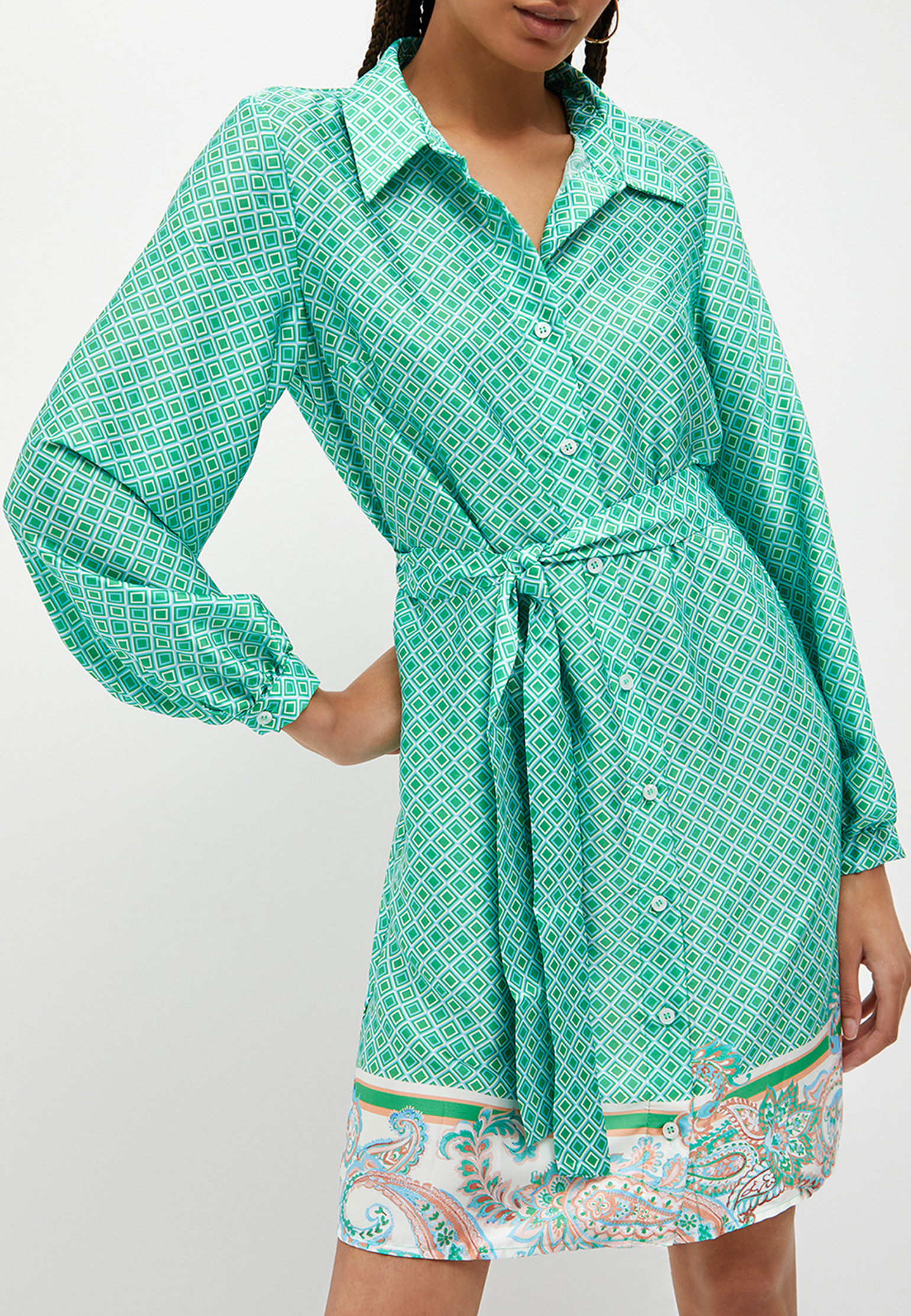Платье LIU JO Зеленый, размер 40 168169 - фото 1