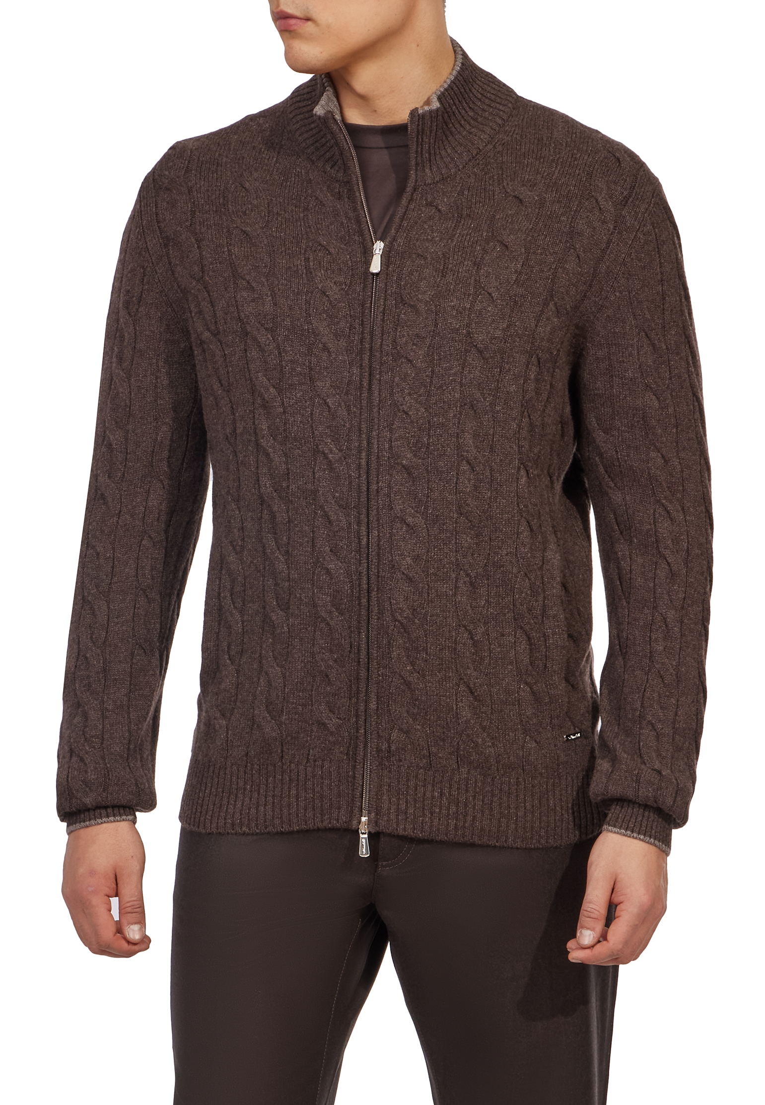 

Кардиган MANDELLI, Коричневый, Коричневый