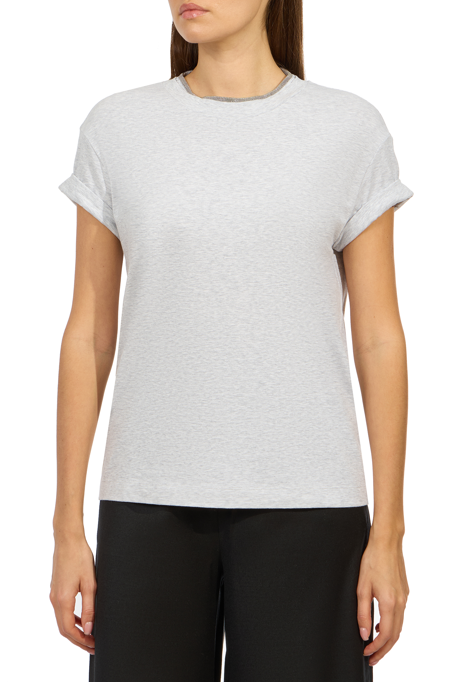 

Футболка BRUNELLO CUCINELLI, Серый, Серый