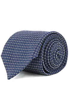 Синий галстук из шелка CORNELIANI