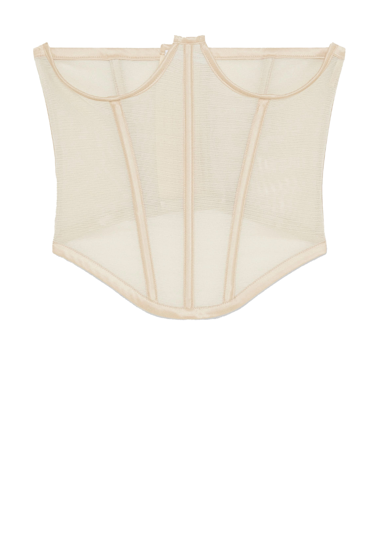 

Корсет PATRIZIA PEPE, Бежевый, Бежевый