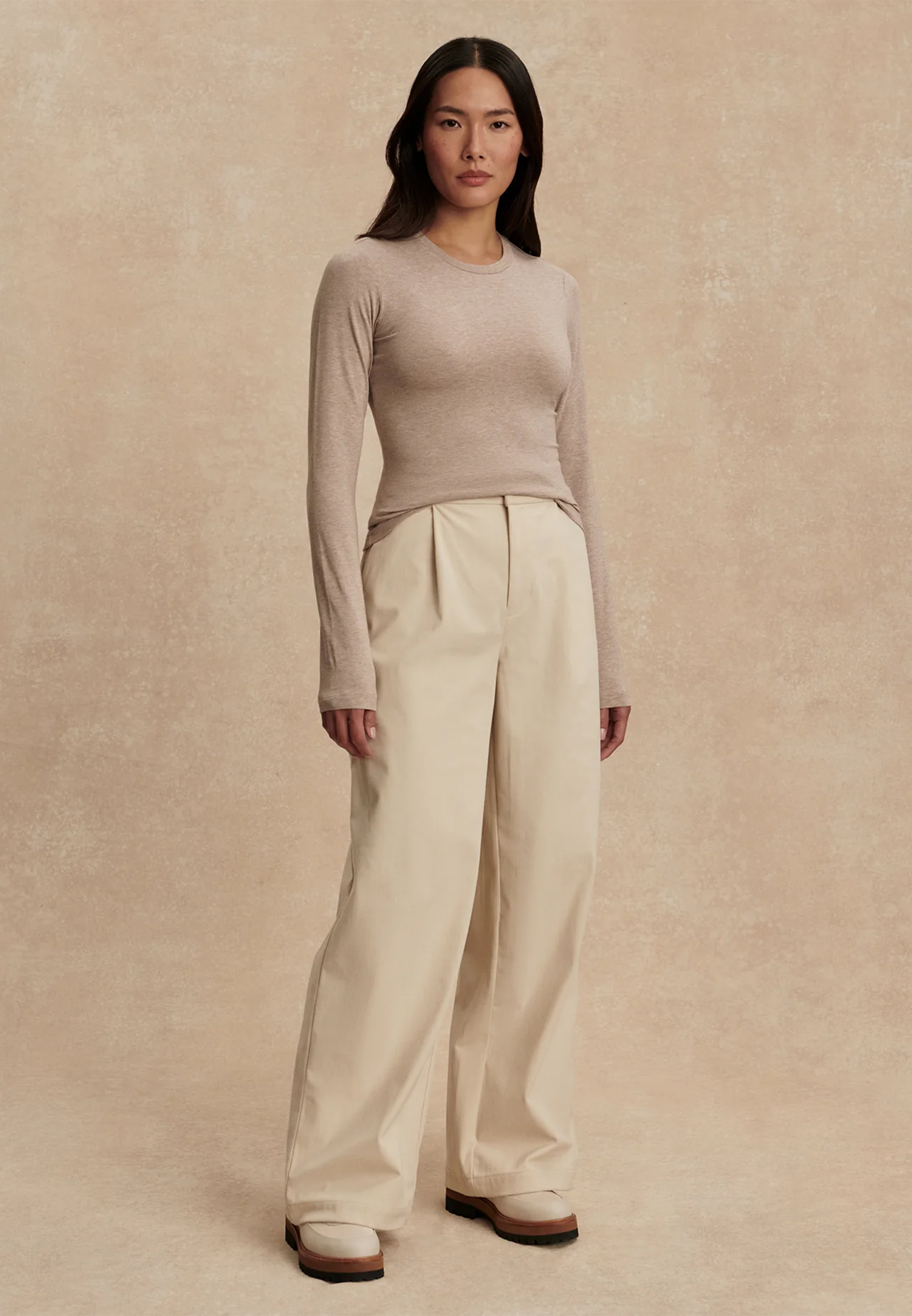 

Лонгслив VARLEY, Бежевый, Бежевый