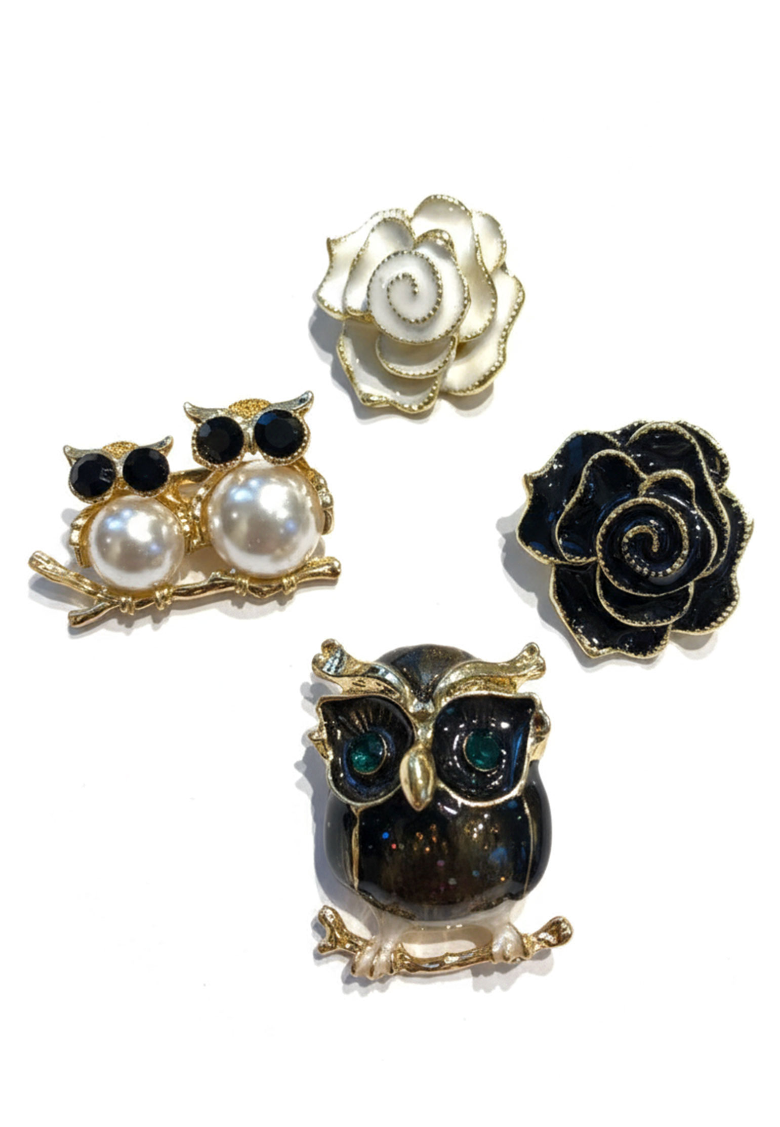 

Набор брошек DISETTA, Разноцветный, Разноцветный