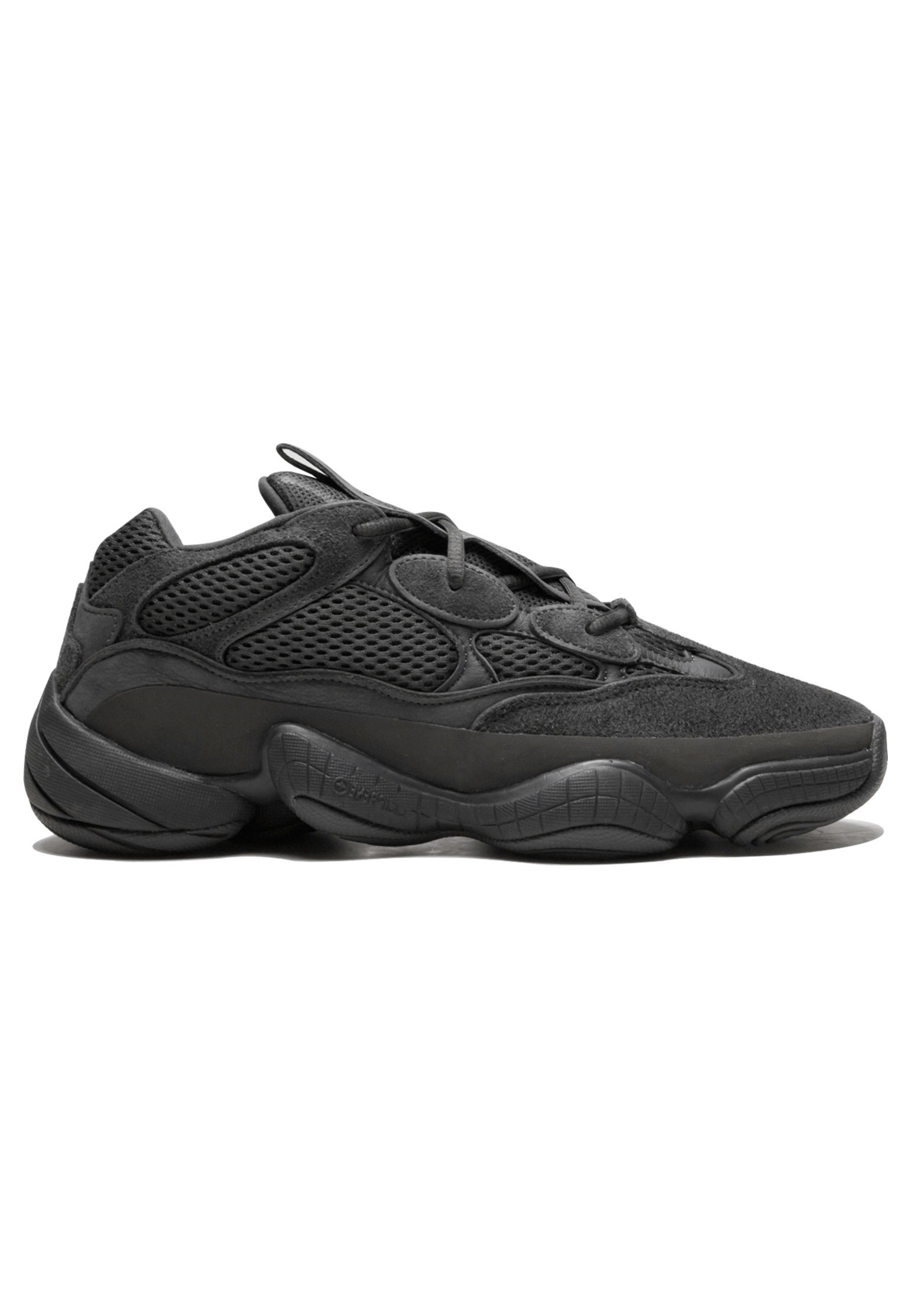 Кроссовки Yeezy 500 Black ADIDAS YEEZY черного цвета