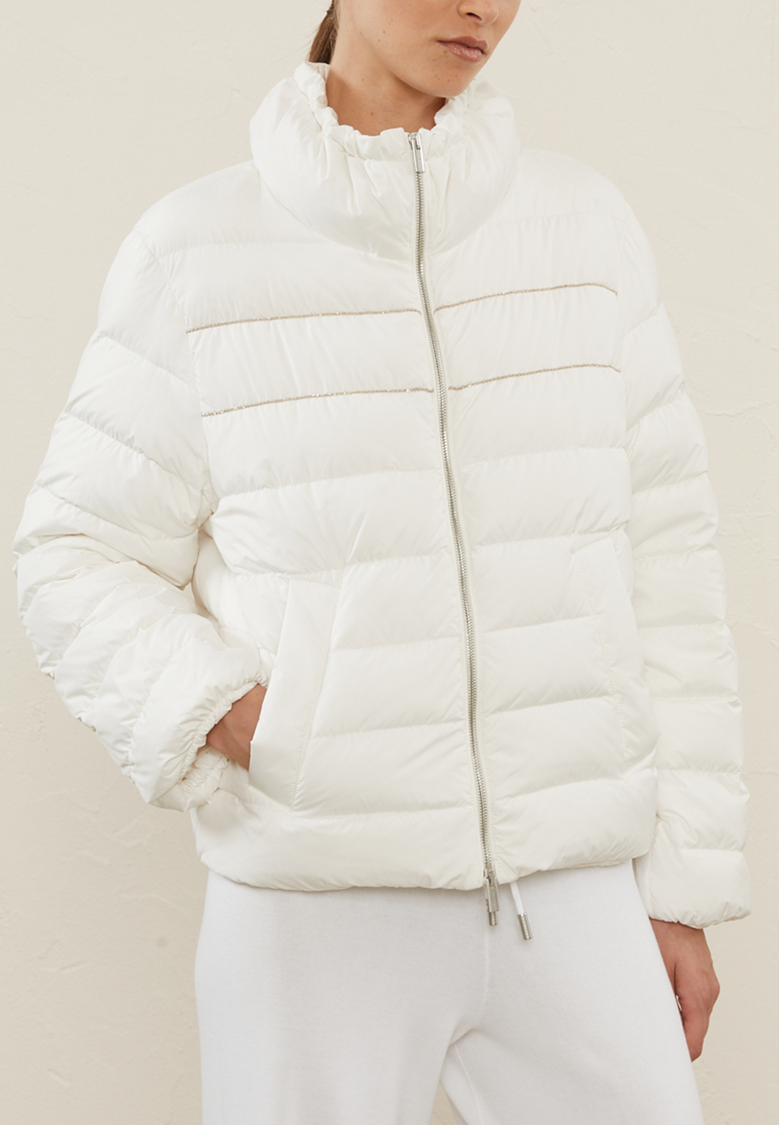 Куртка PESERICO Белый, размер 40