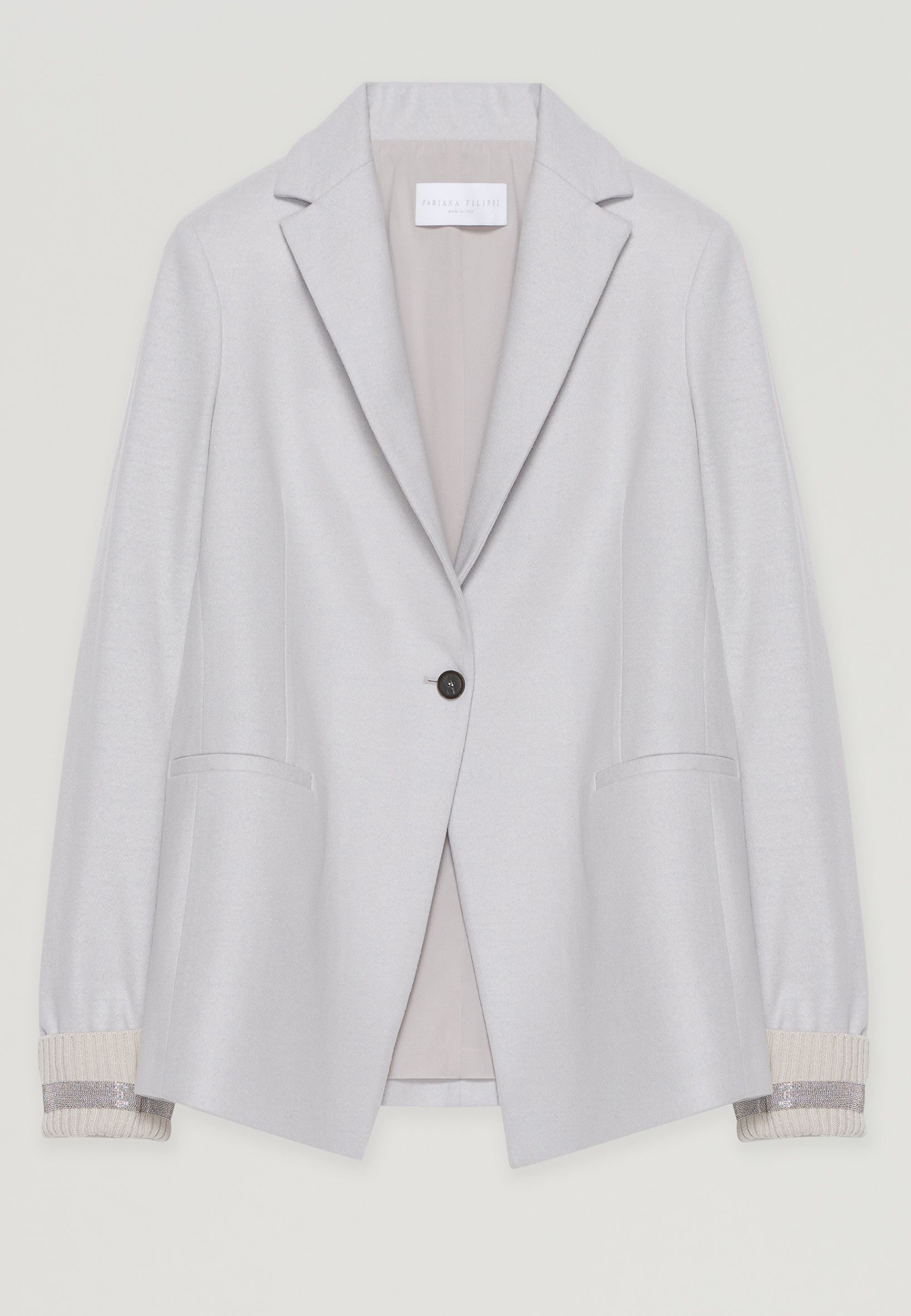 Пиджак FABIANA FILIPPI Серый, размер 42 146713 - фото 1