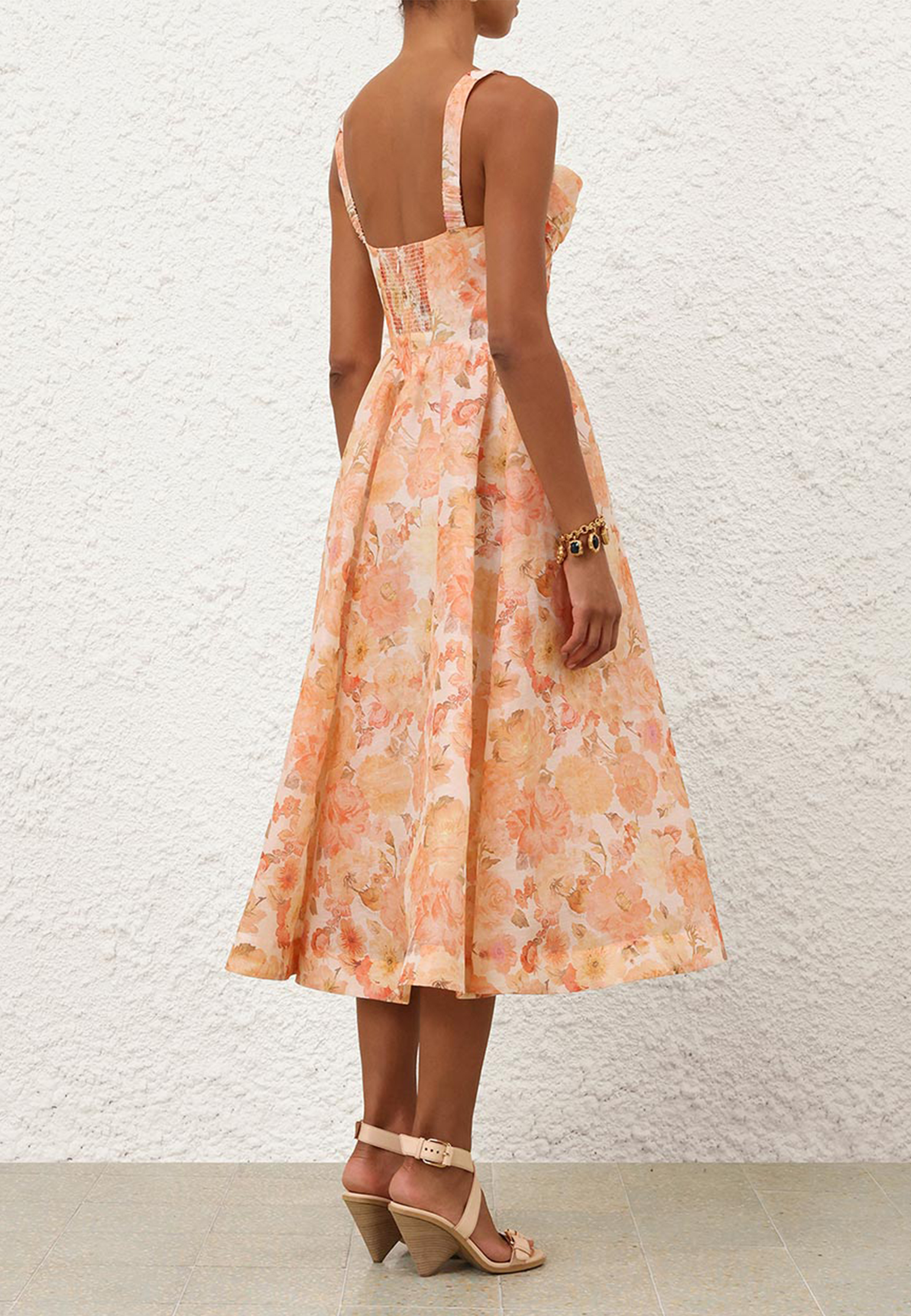 

Платье ZIMMERMANN, Оранжевый, Оранжевый