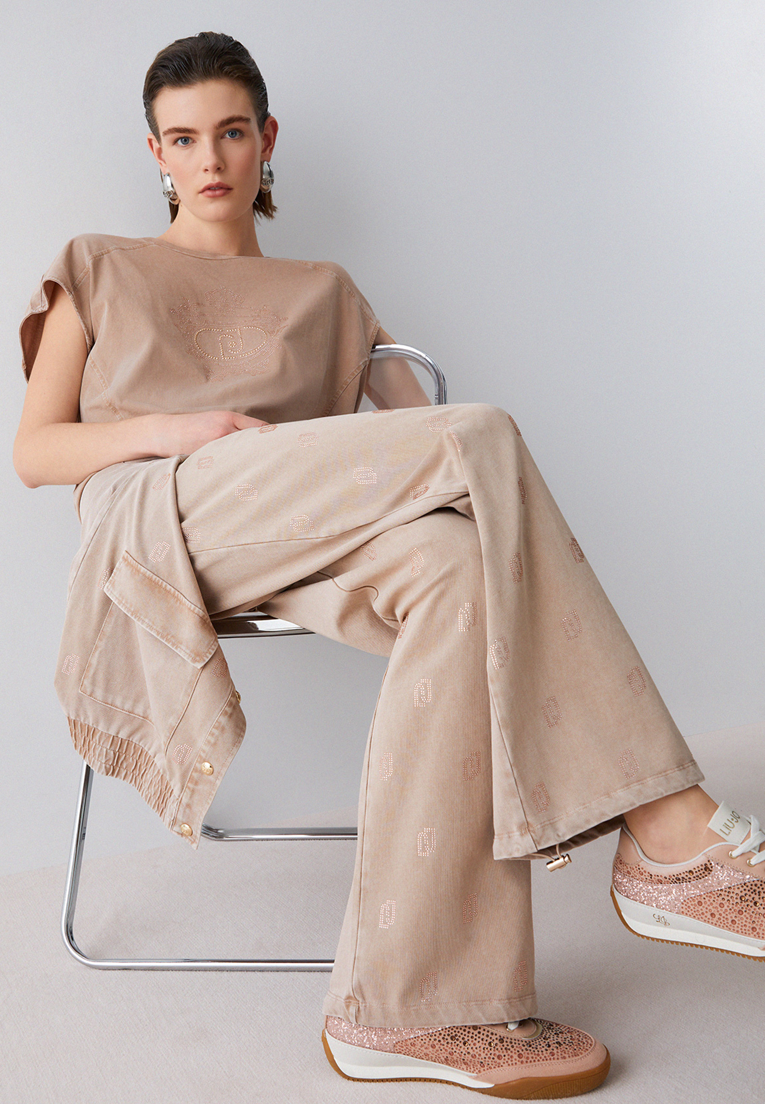 

Брюки LIU JO, Коричневый, Коричневый