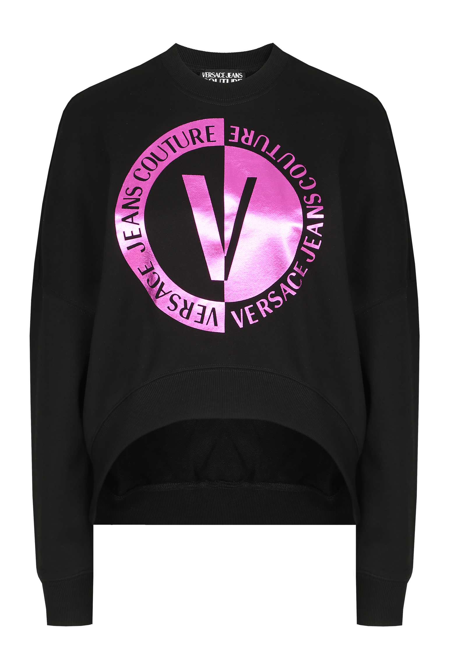 Пуловер VERSACE JEANS COUTURE Черный, размер S 164707 - фото 1