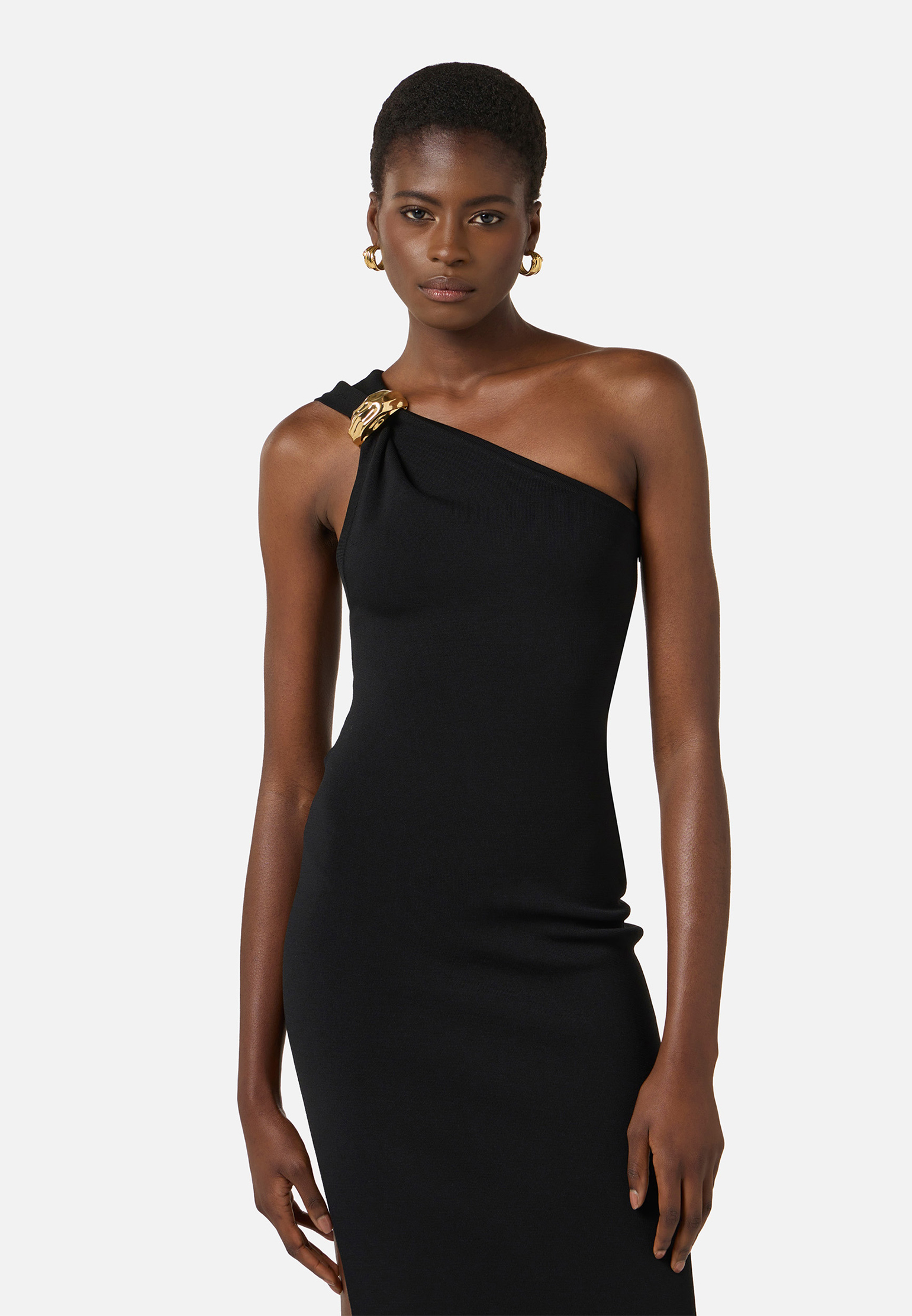 

Платье ELISABETTA FRANCHI, Черный, Черный
