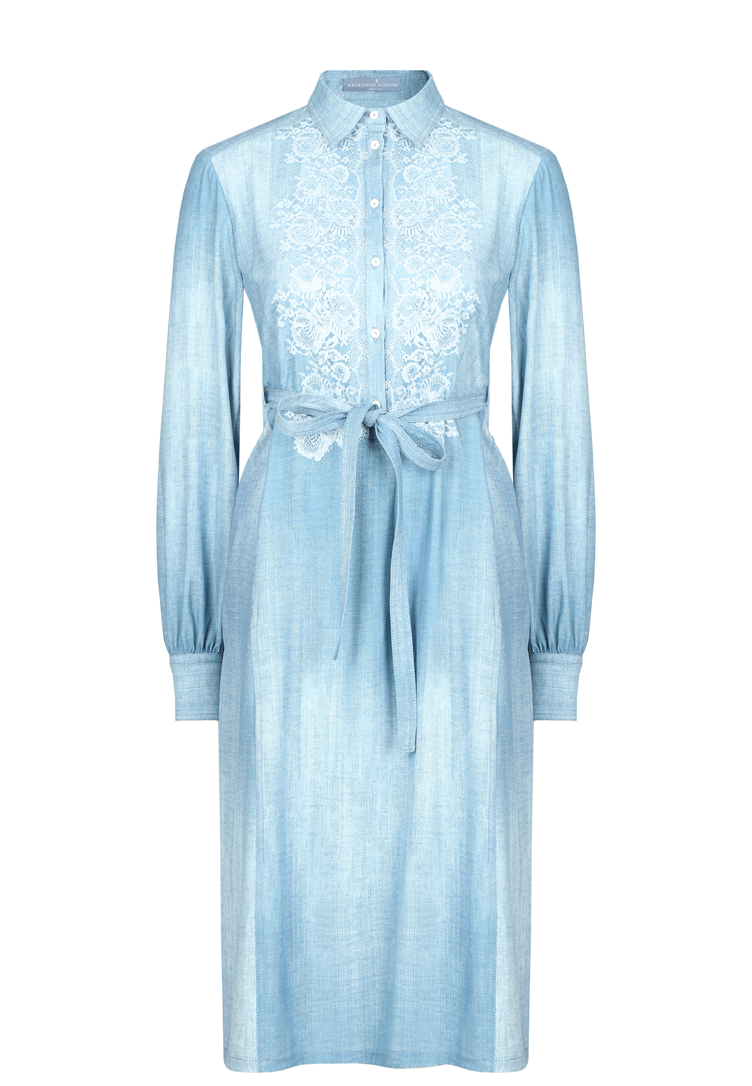 

Платье ERMANNO SCERVINO, Голубой, Голубой