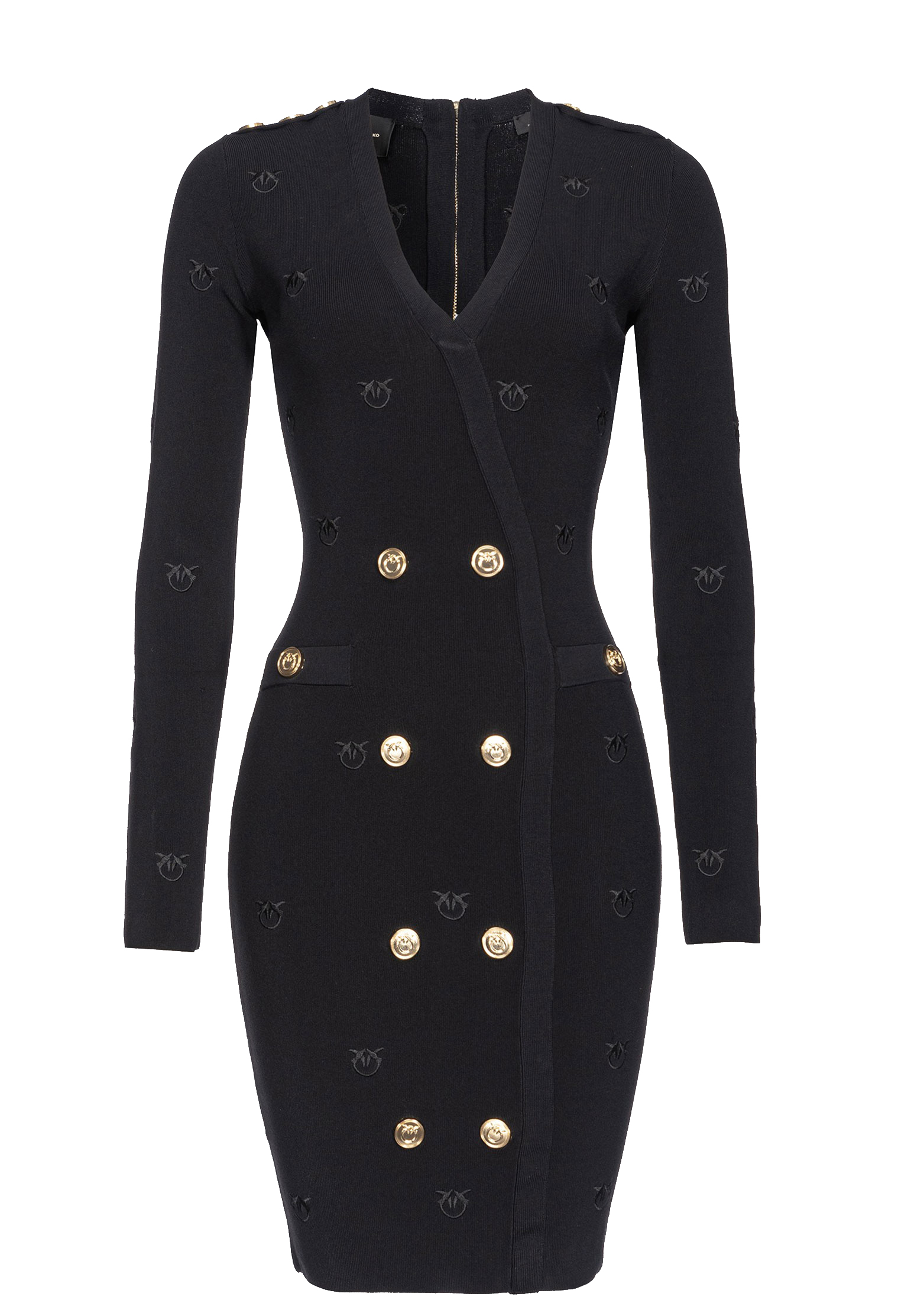 

Платье PINKO, Черный, Черный