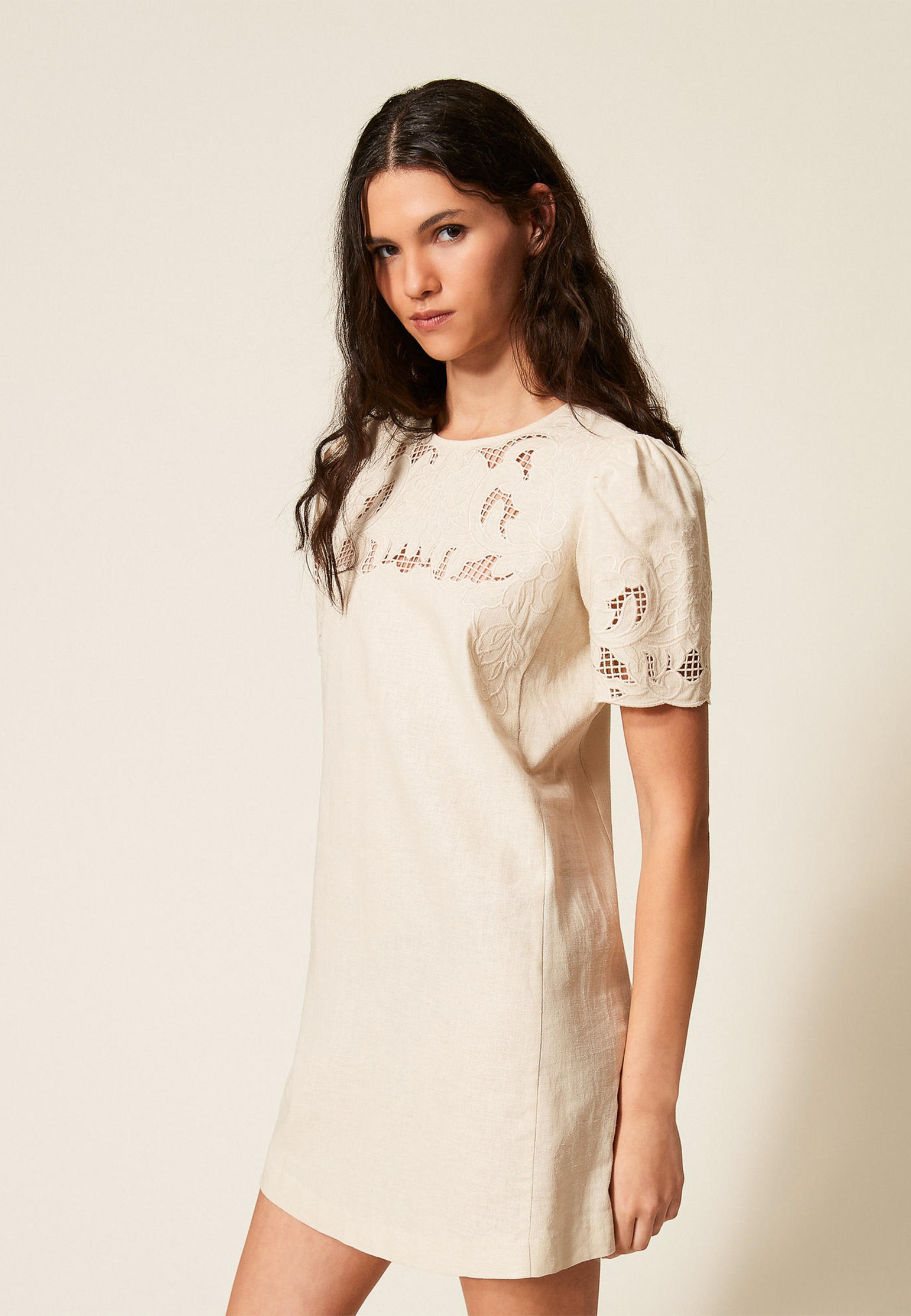 

Платье TWINSET Milano, Белый, Белый