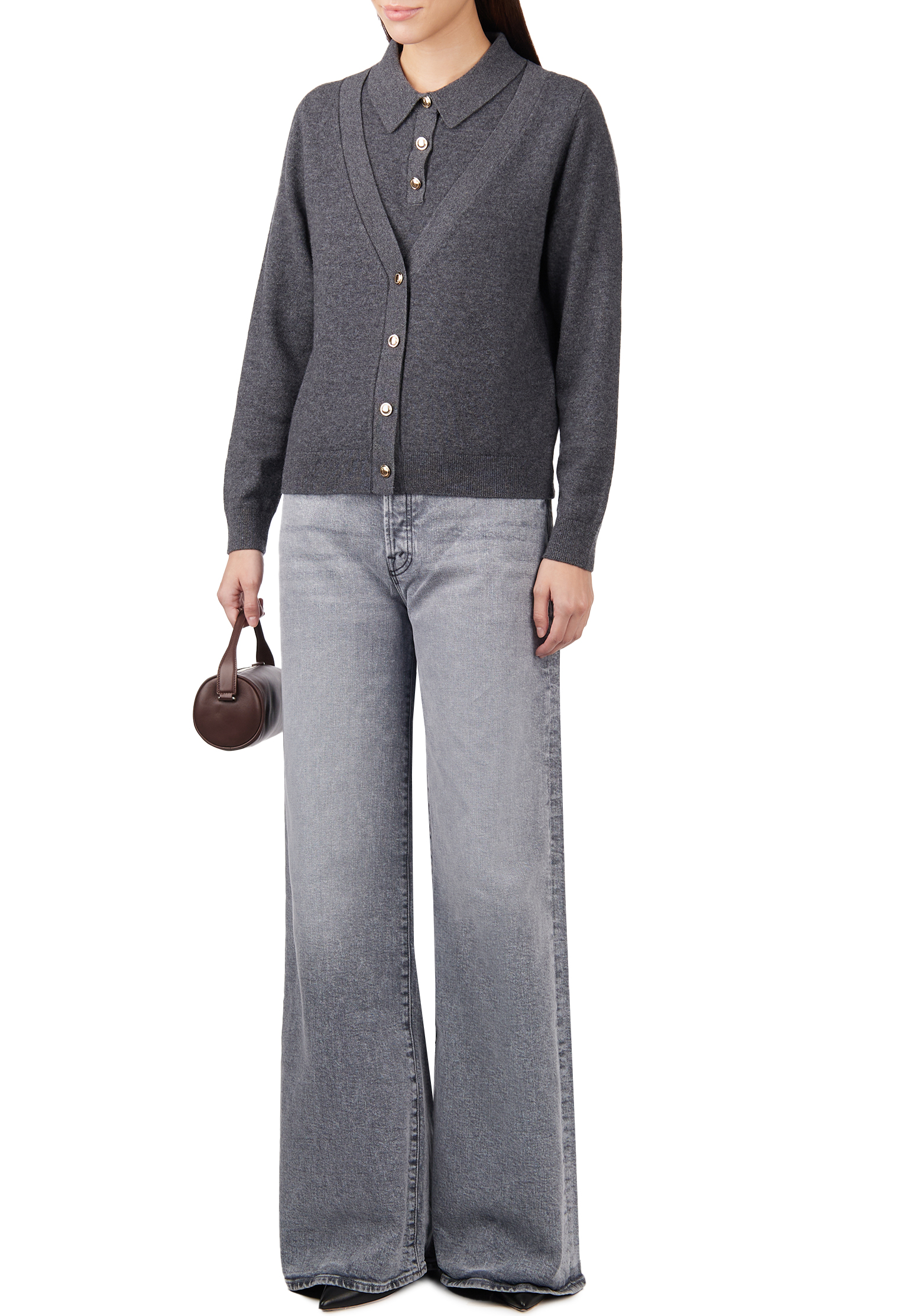 

Джинсы MOTHER, Серый, Серый