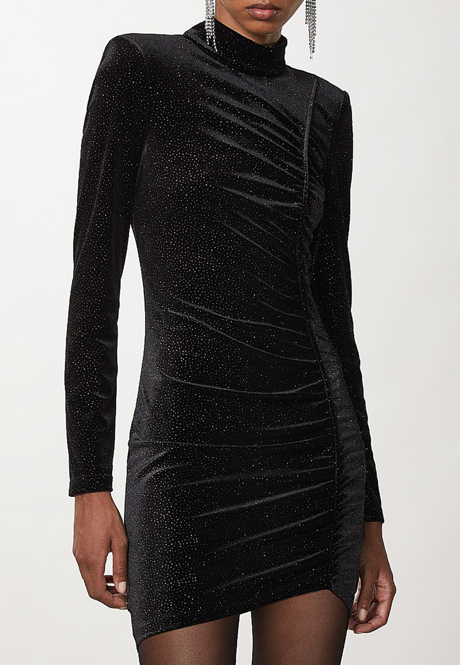 Платье PATRIZIA PEPE Черный, размер 1 172035 - фото 1