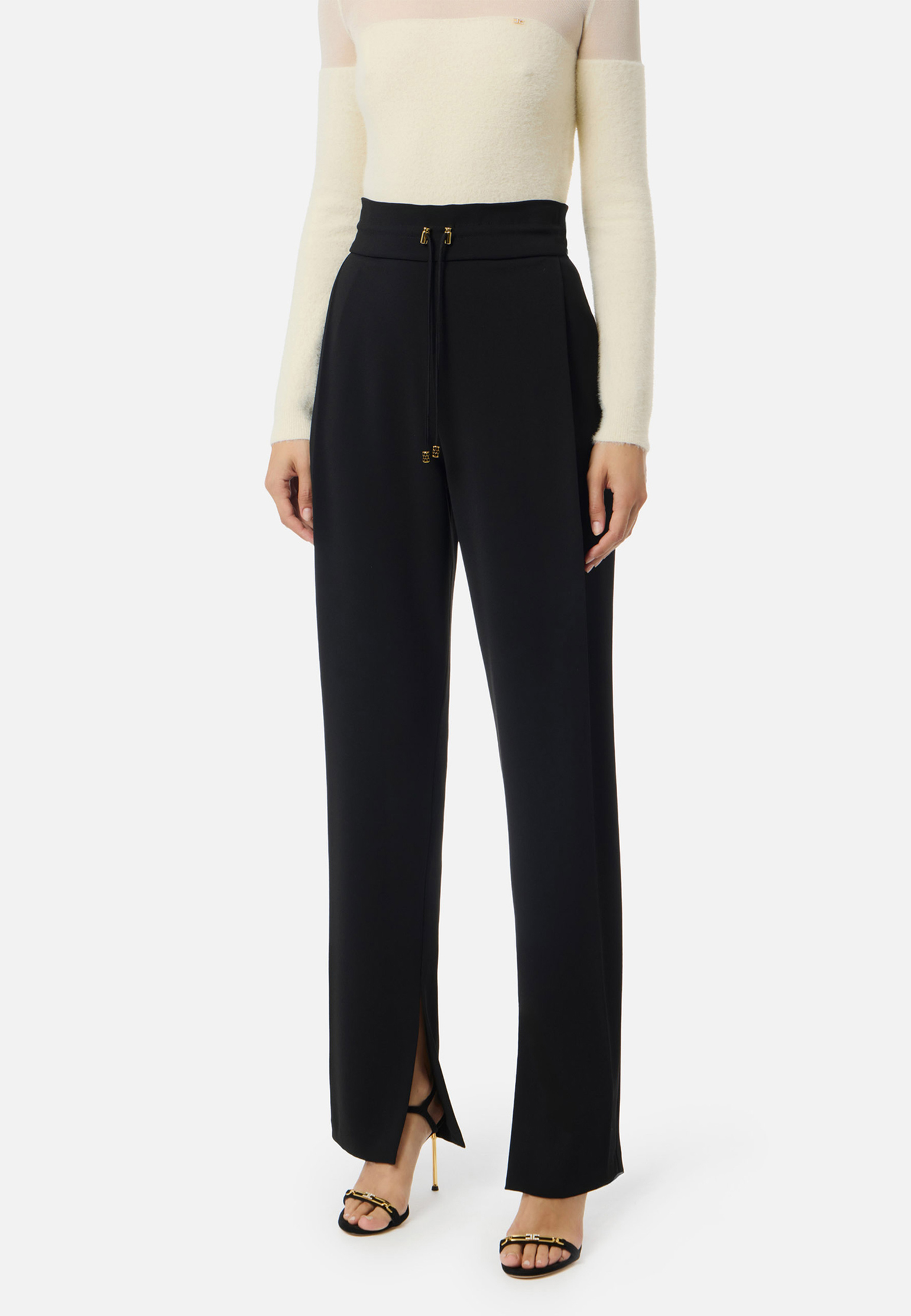 

Брюки ELISABETTA FRANCHI, Черный, Черный