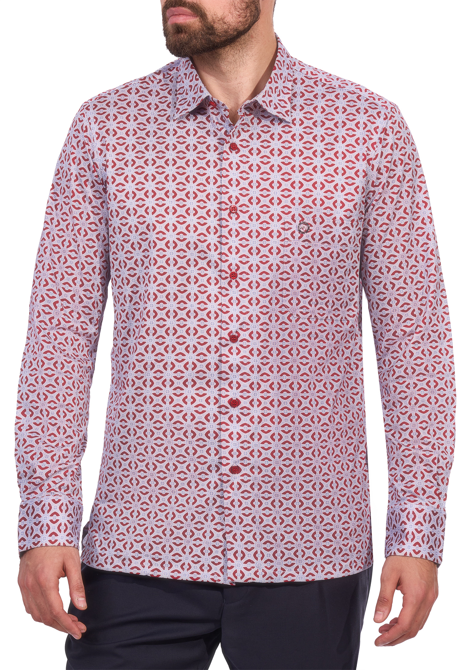 

Рубашка STEFANO RICCI, Красный, Красный