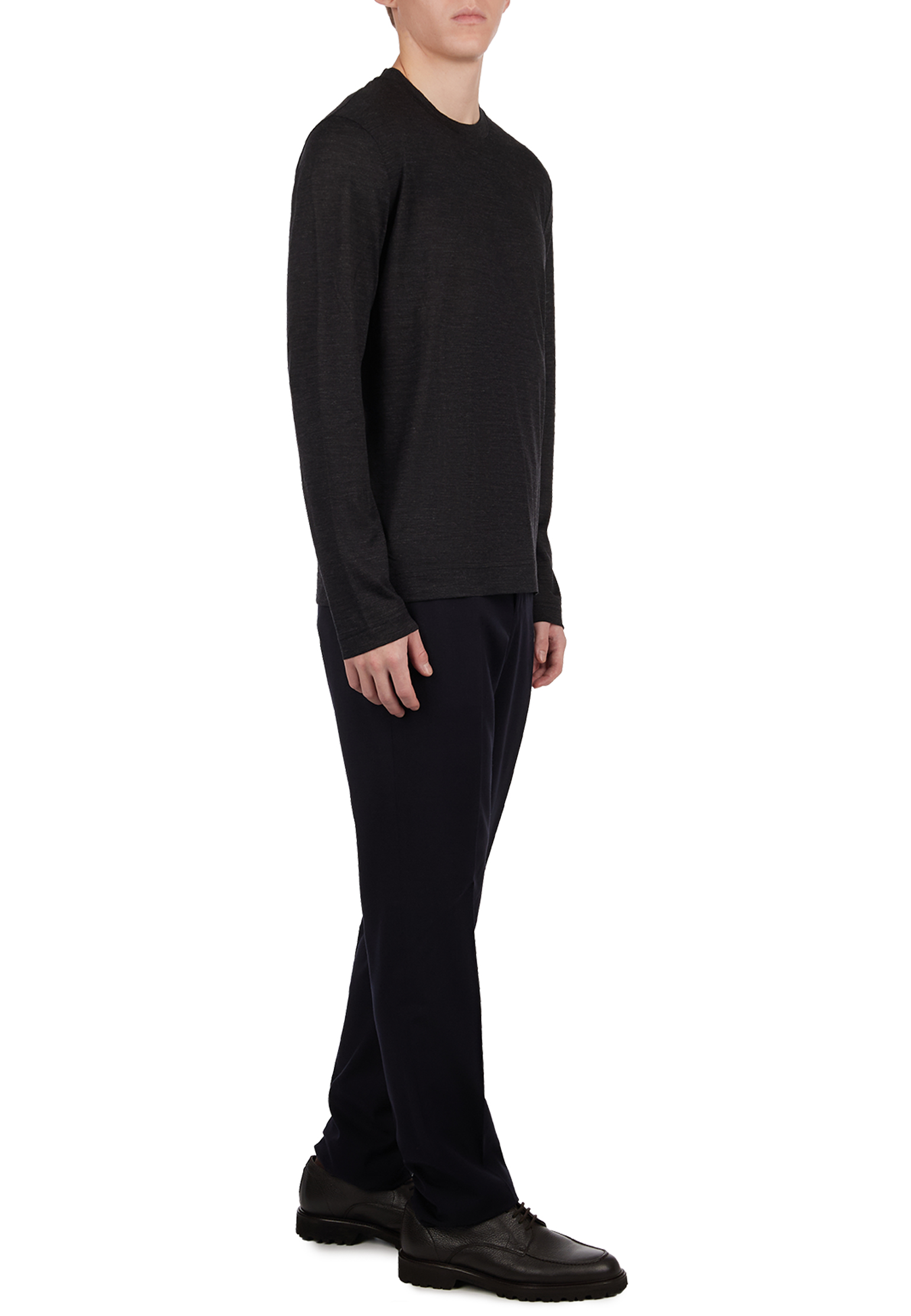 

Лонгслив FEDELI, Черный, Черный