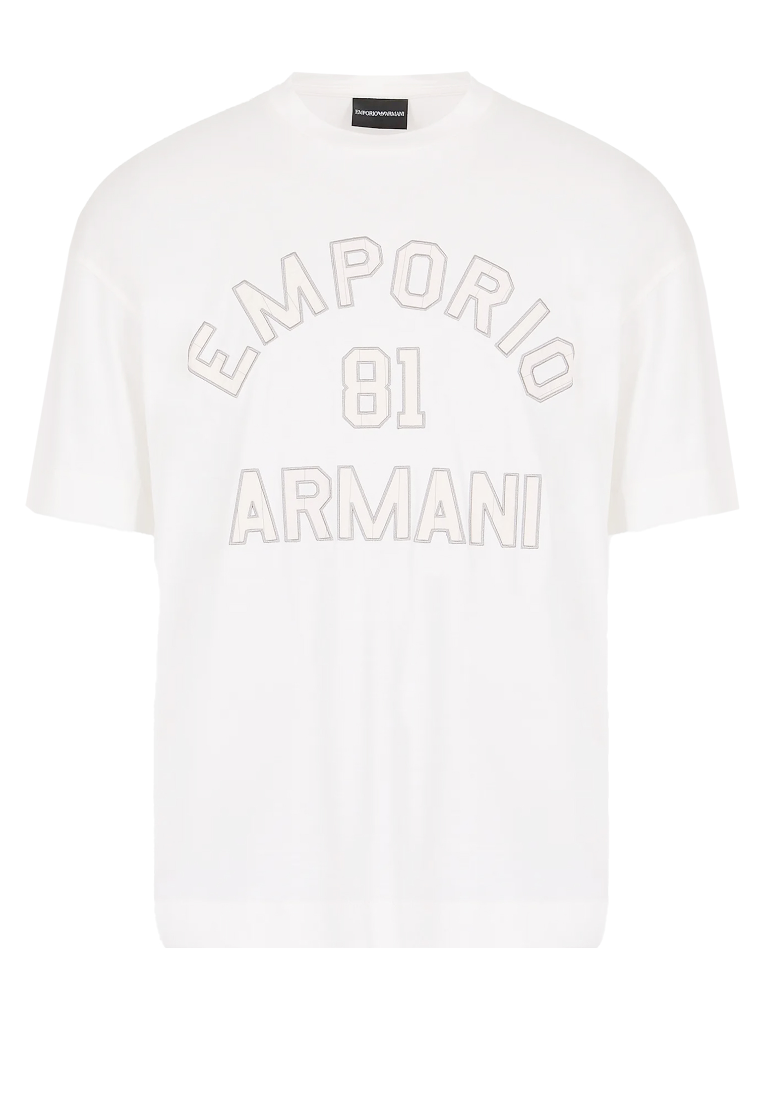 Футболка EMPORIO ARMANI белого цвета