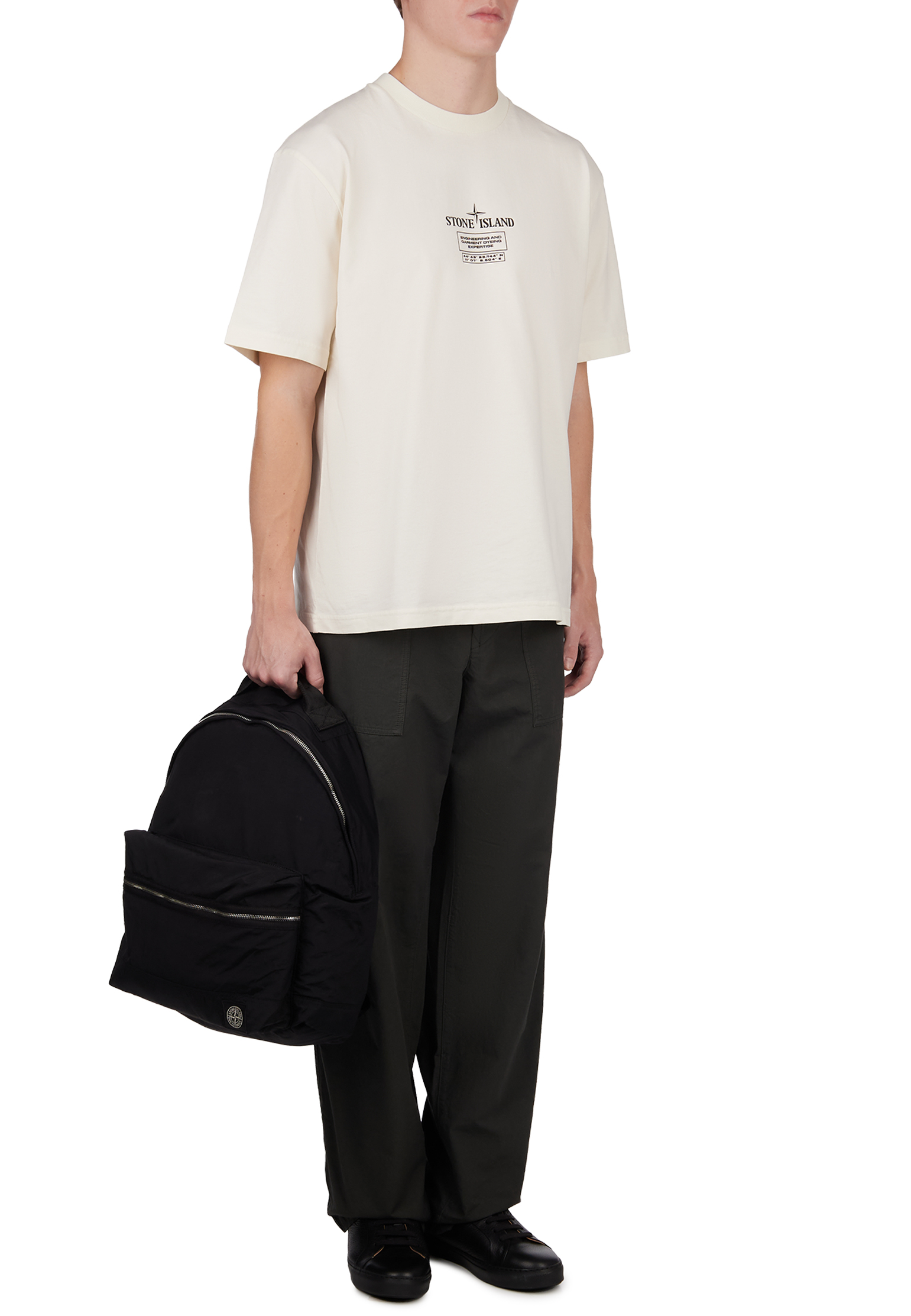 

Футболка STONE ISLAND, Белый, Белый