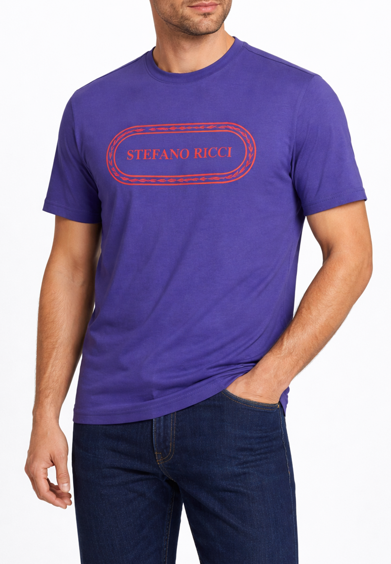 

Футболка STEFANO RICCI, Синий, Синий