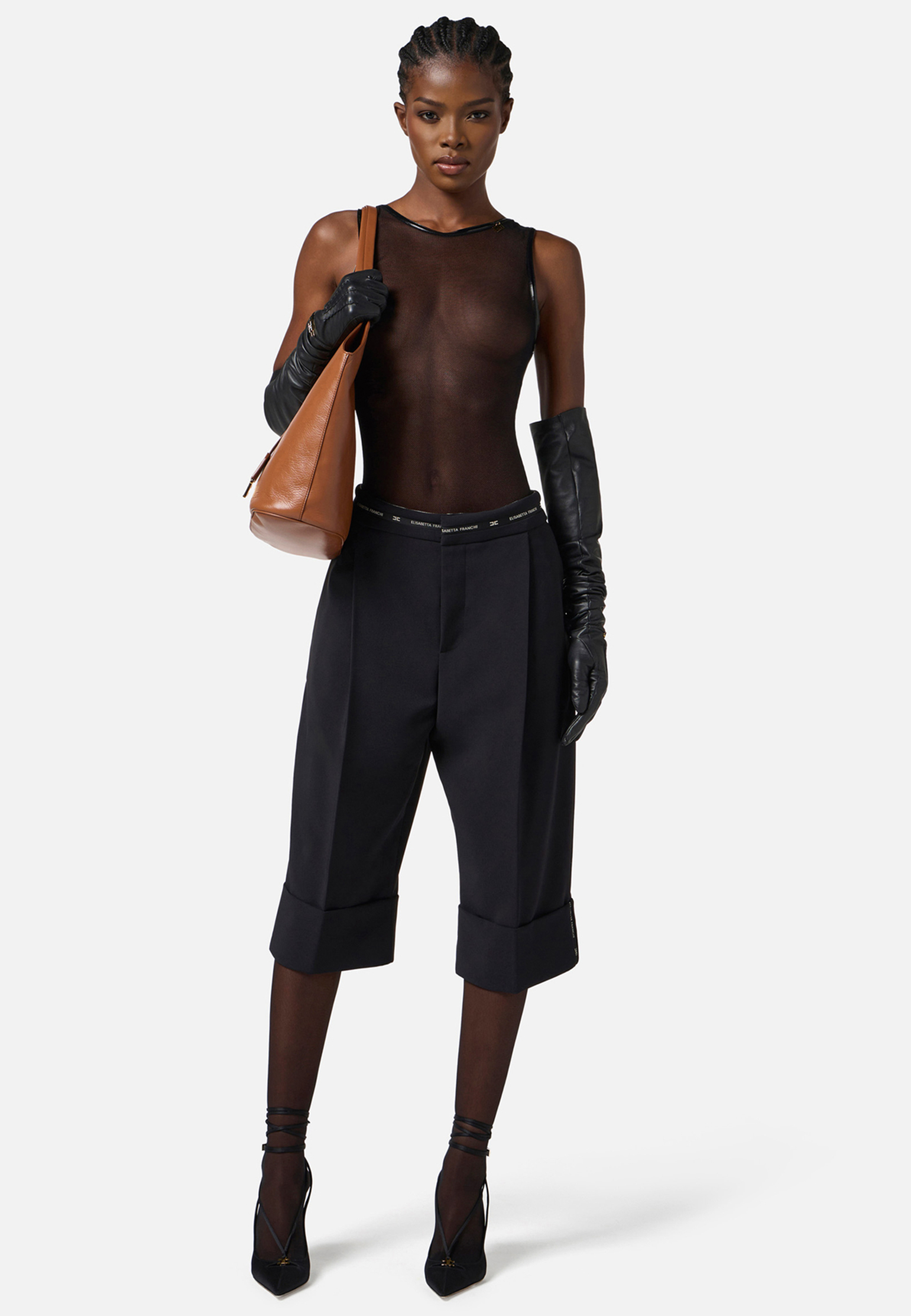 

Боди ELISABETTA FRANCHI, Черный, Черный