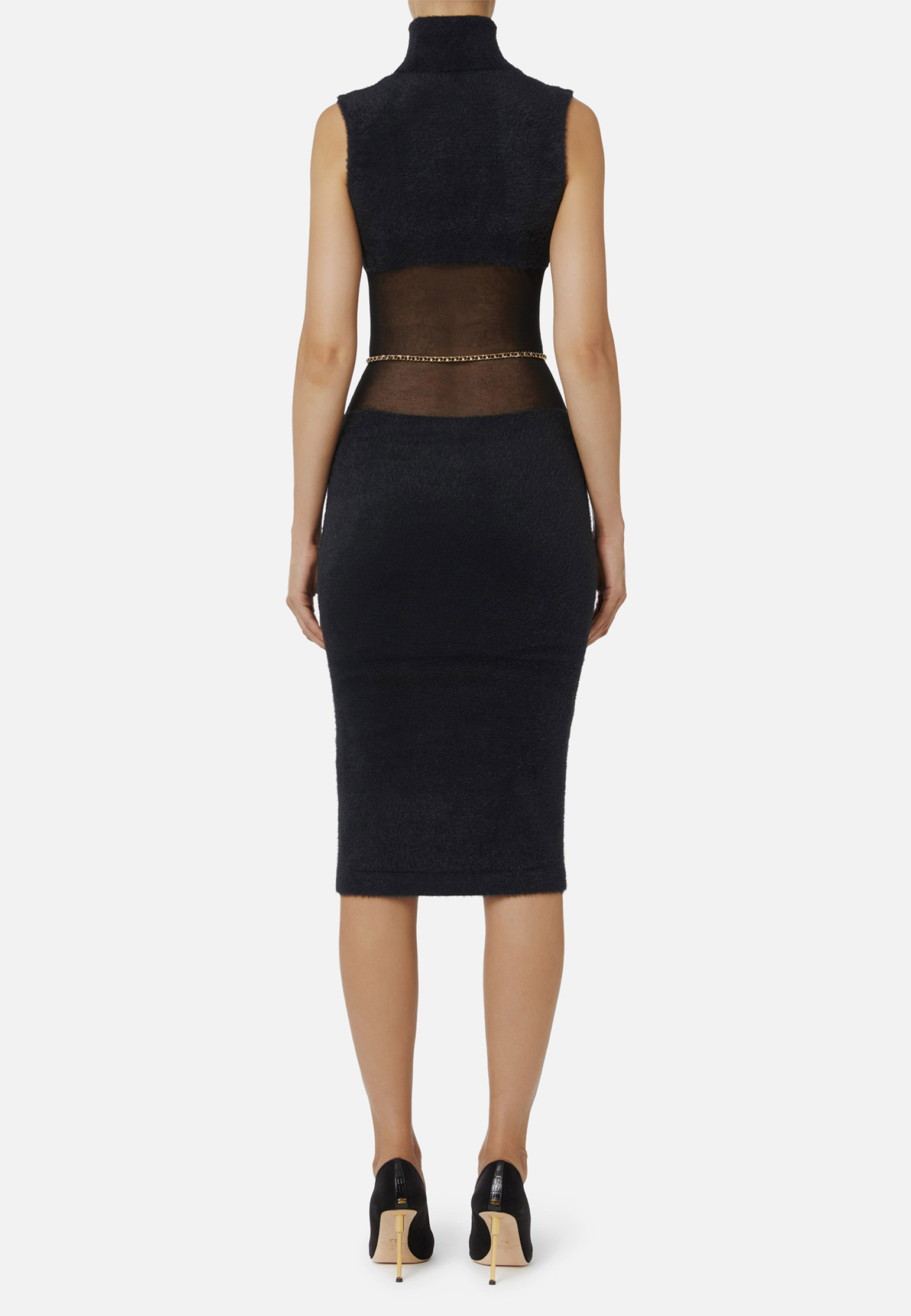 

Платье ELISABETTA FRANCHI, Черный, Черный