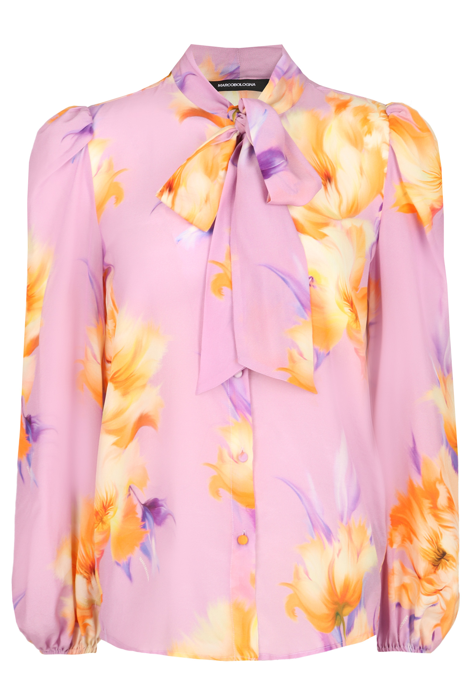 Рубашка MARCO BOLOGNA Фиолетовый, размер 42