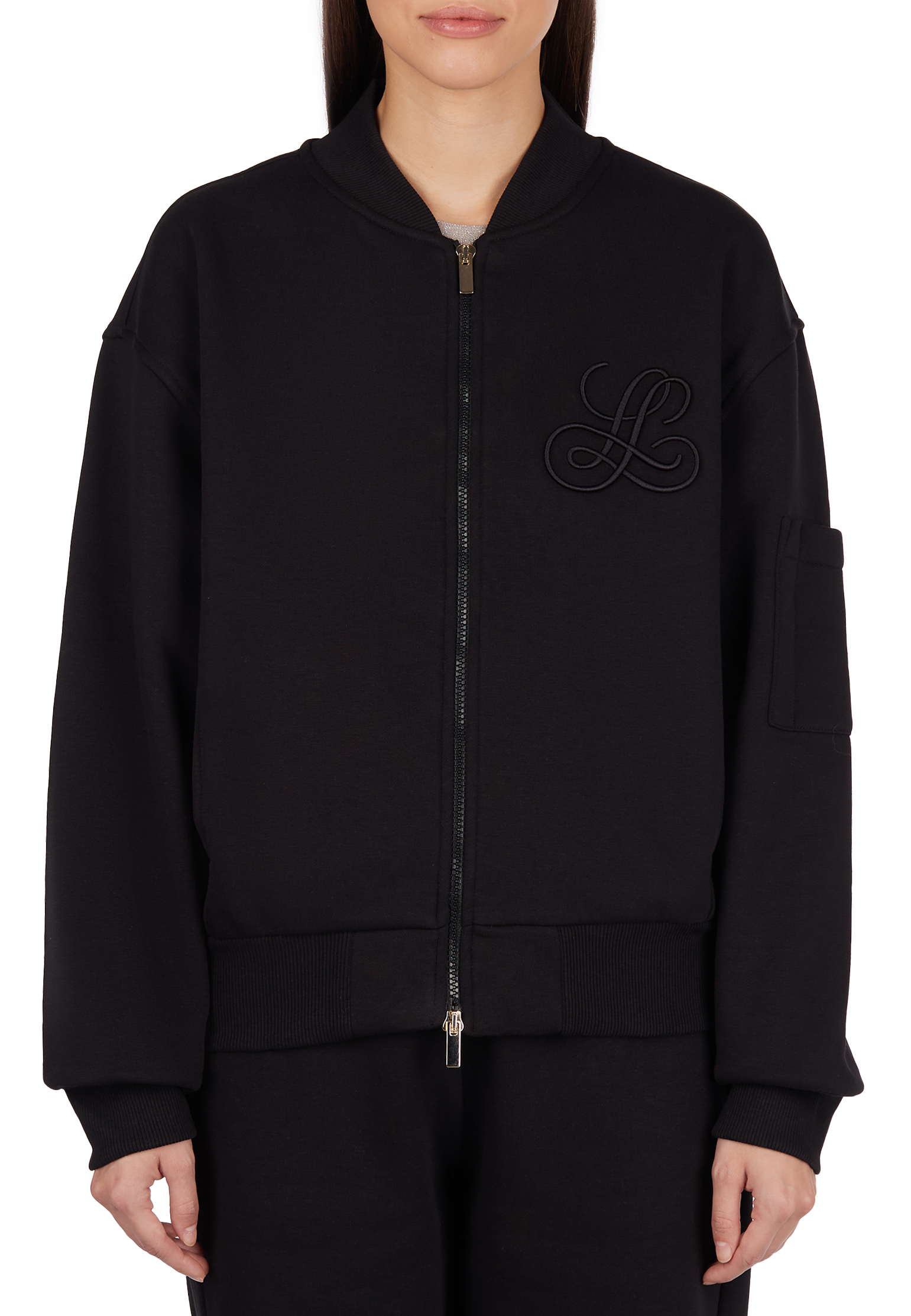 

Бомбер LUISA SPAGNOLI, Черный, Черный