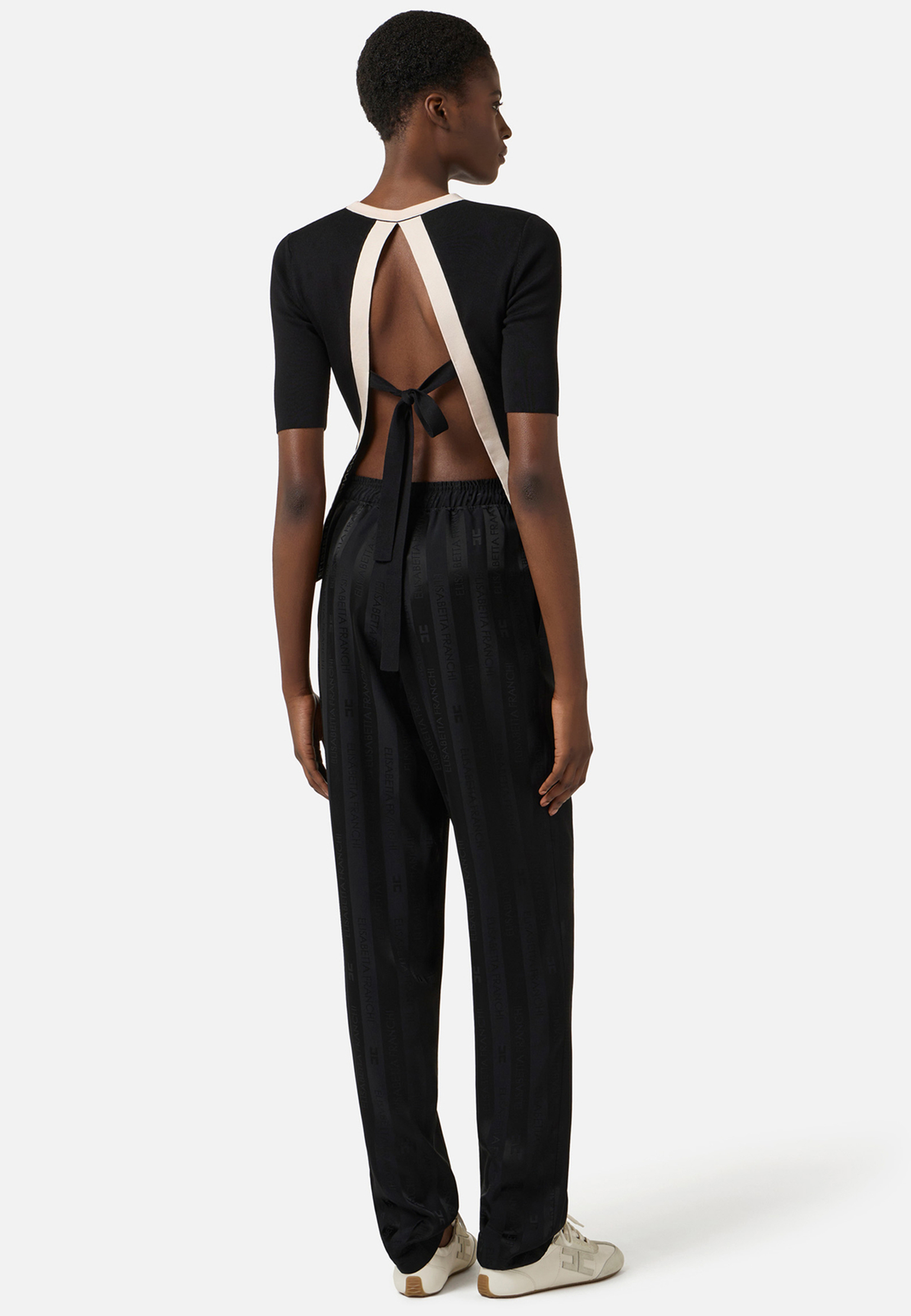 

Джемпер ELISABETTA FRANCHI, Черный, Черный