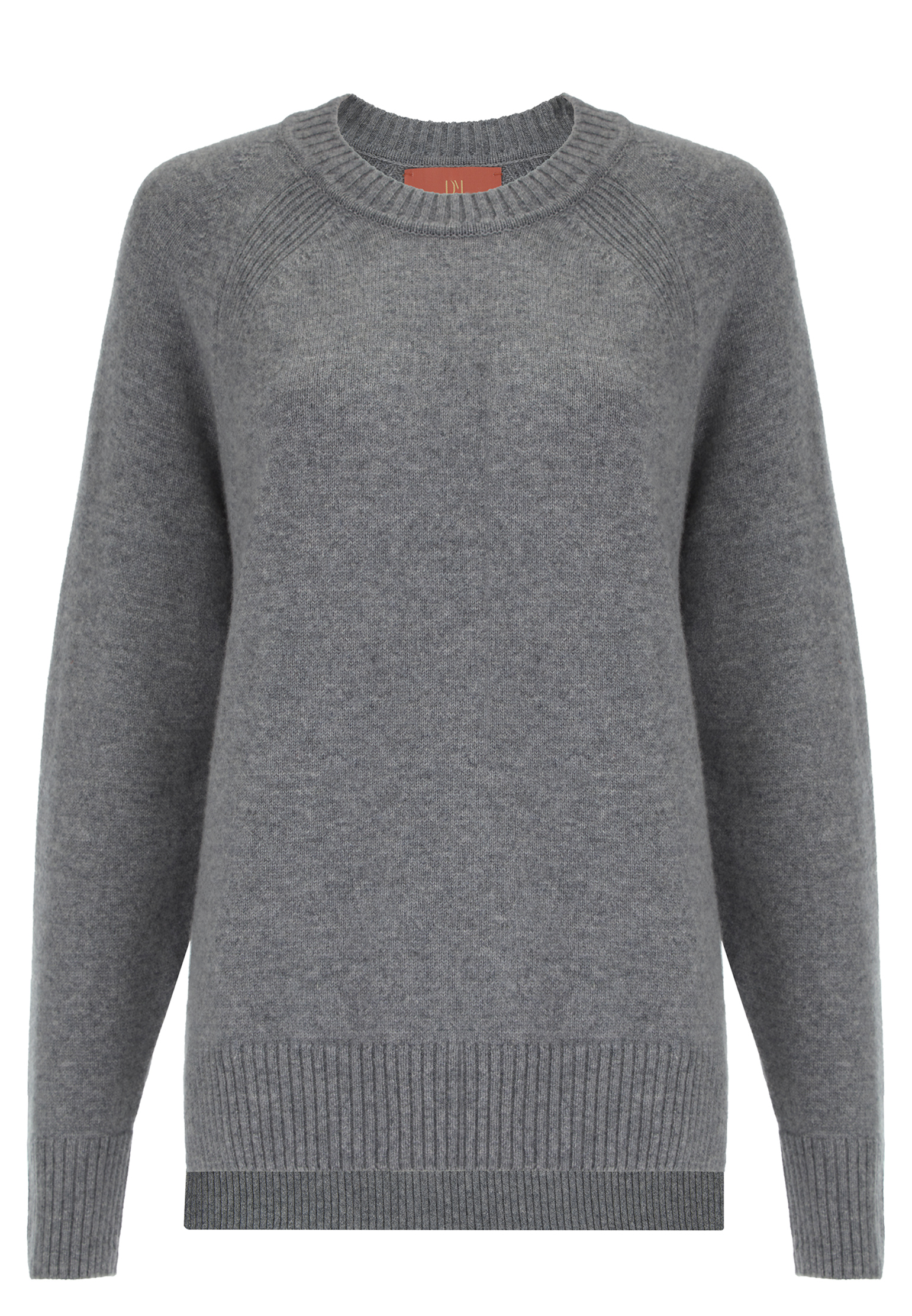 Джемпер удлиненный Cashmere (grey) DOM MARINE