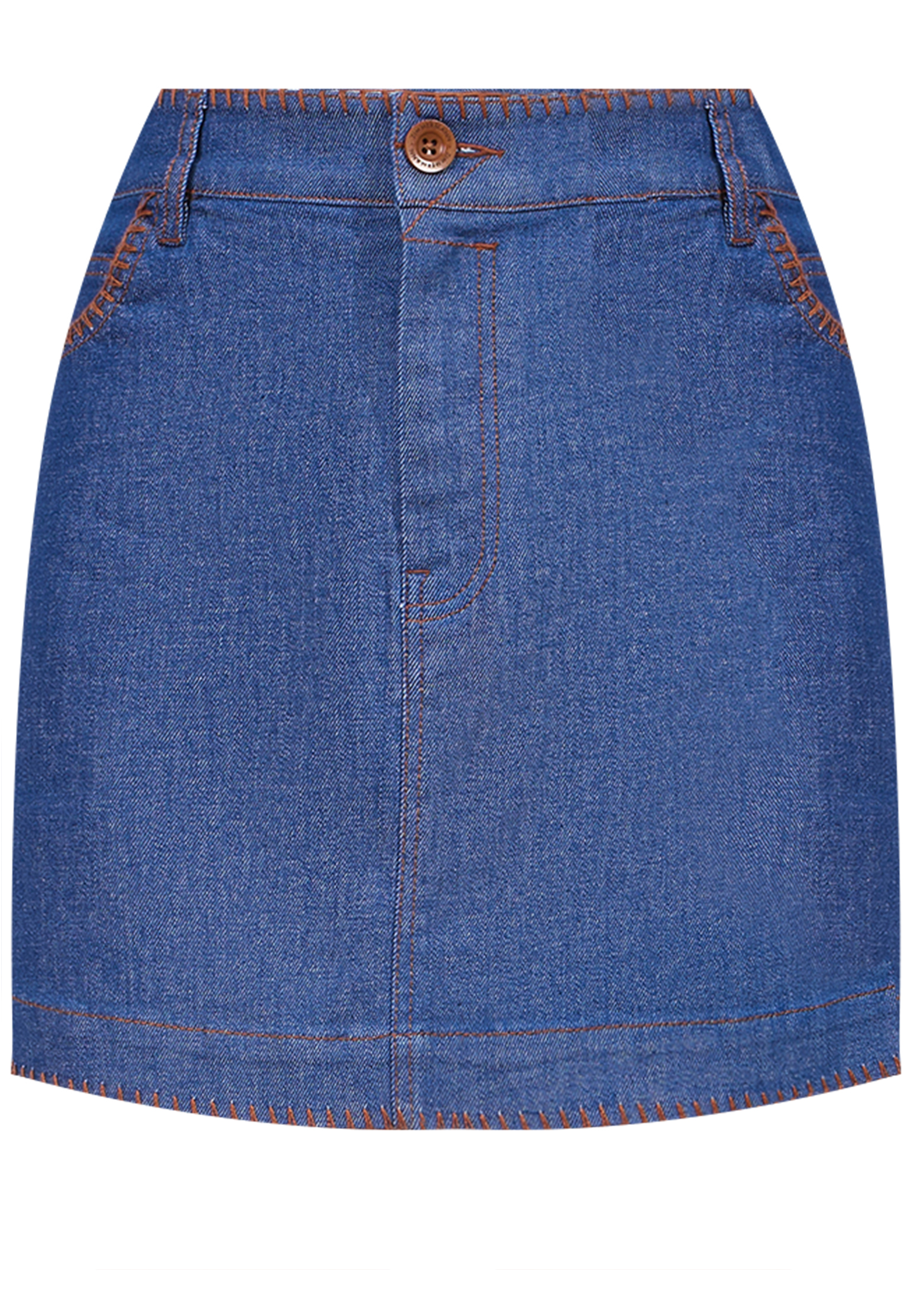 

Юбка ZIMMERMANN, Синий, Синий