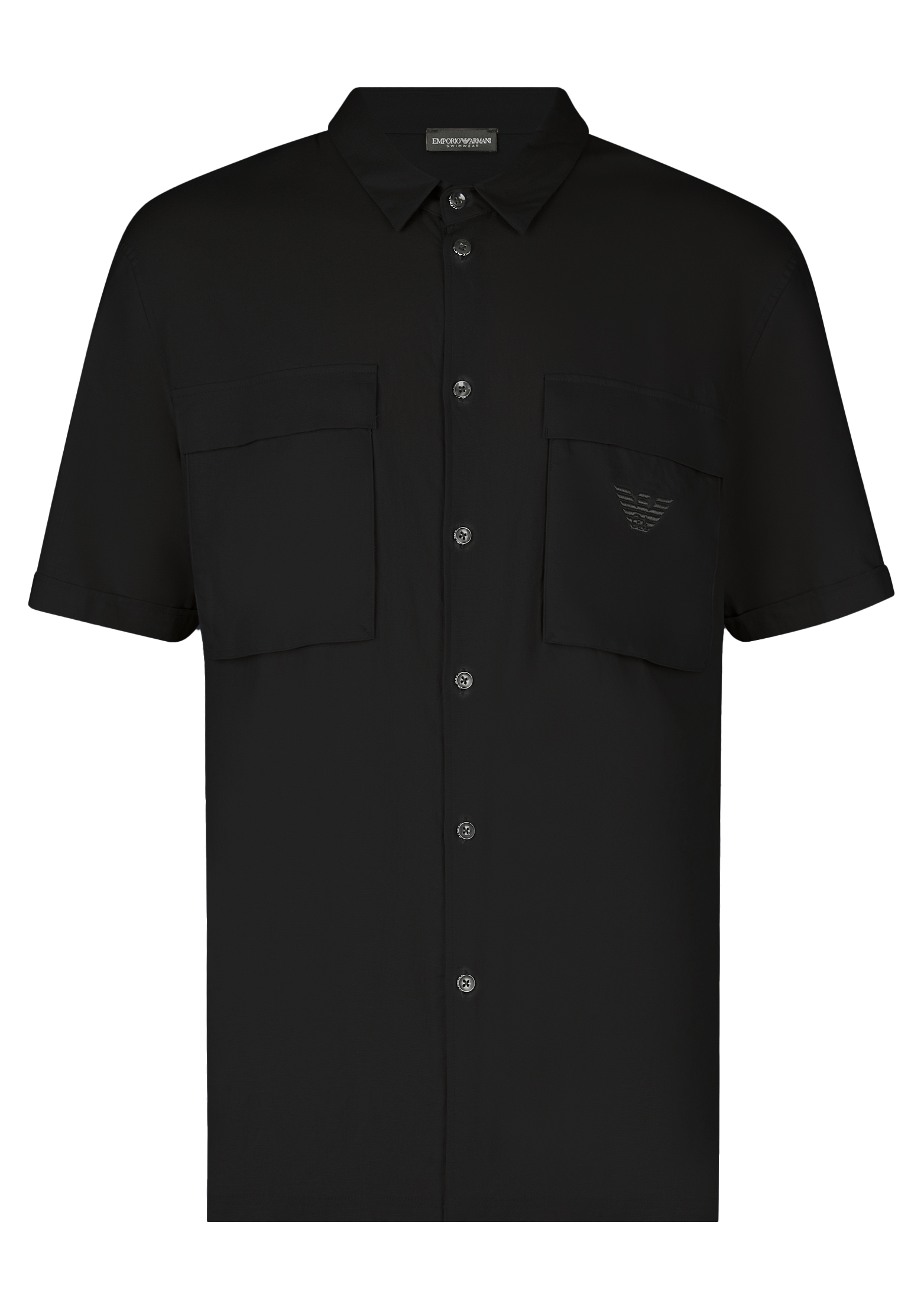 Рубашка EMPORIO ARMANI Черный, размер 2XL 166498 - фото 1