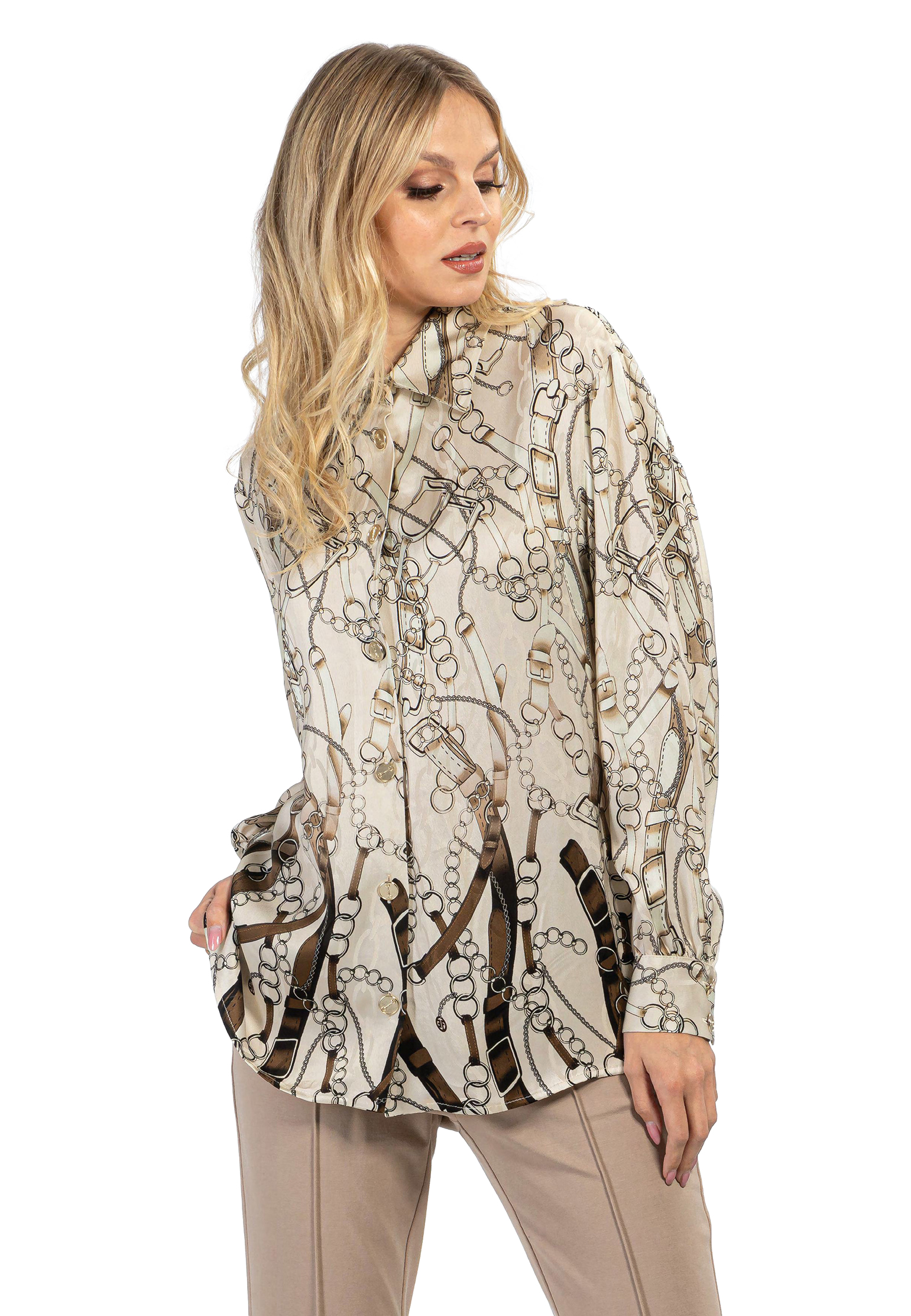 

Рубашка ELISA FANTI, Разноцветный, Разноцветный