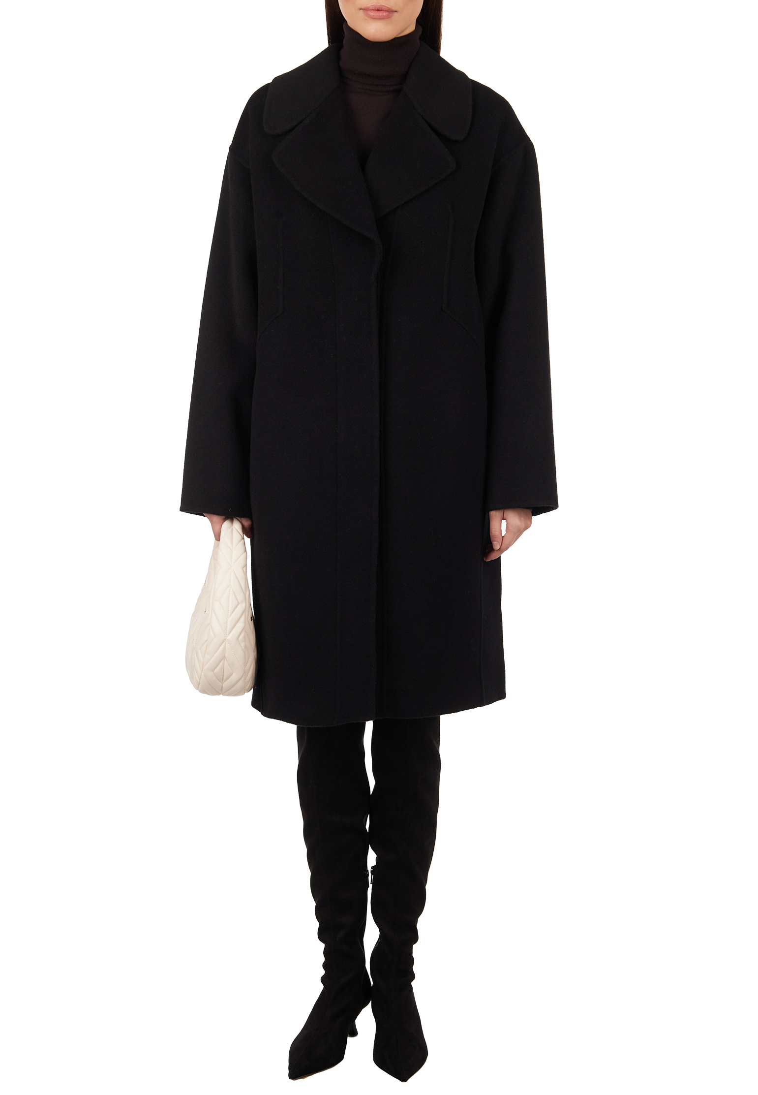 

Пальто LUISA SPAGNOLI, Черный, Черный