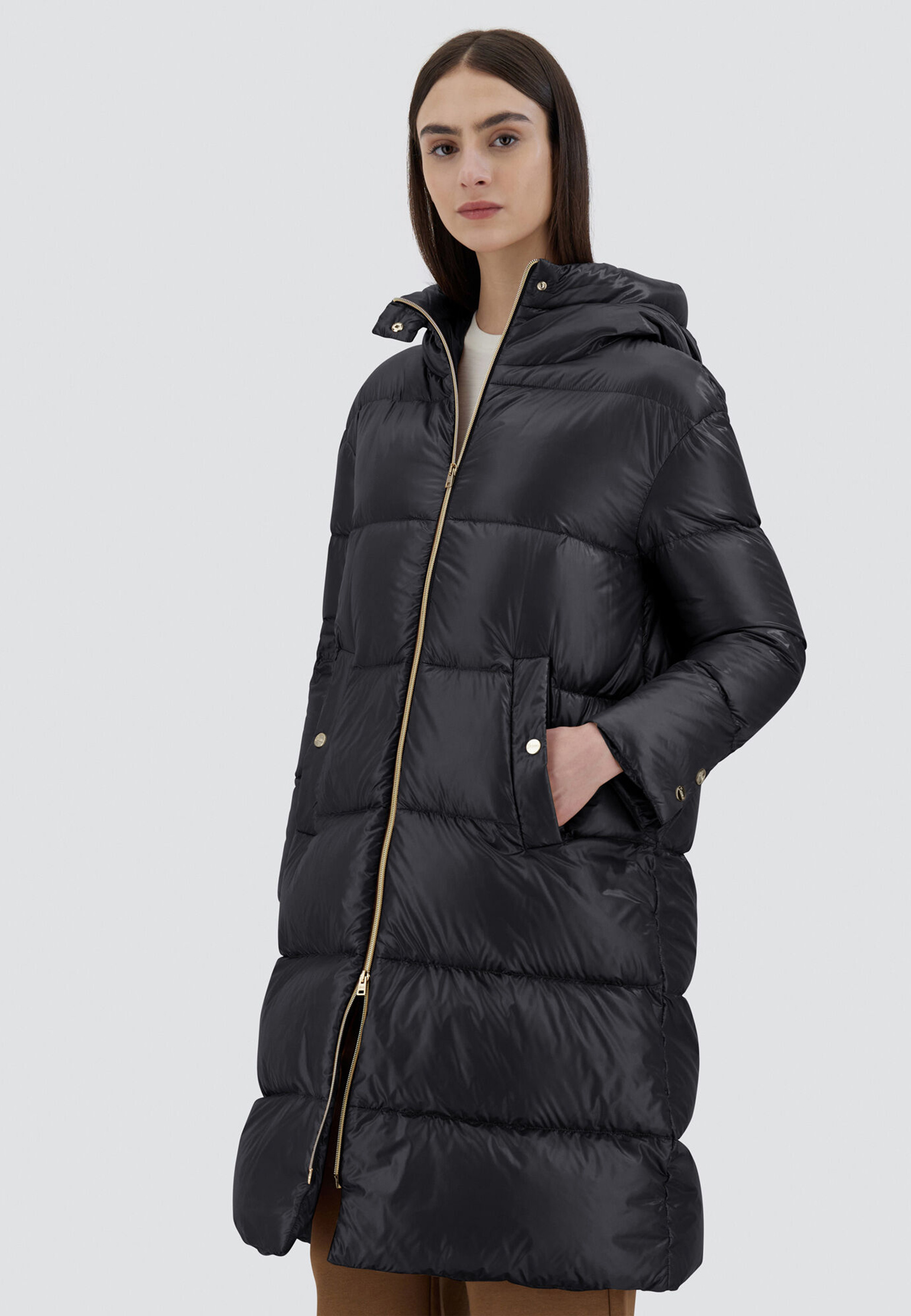 

Пуховик HERNO, Черный, Черный