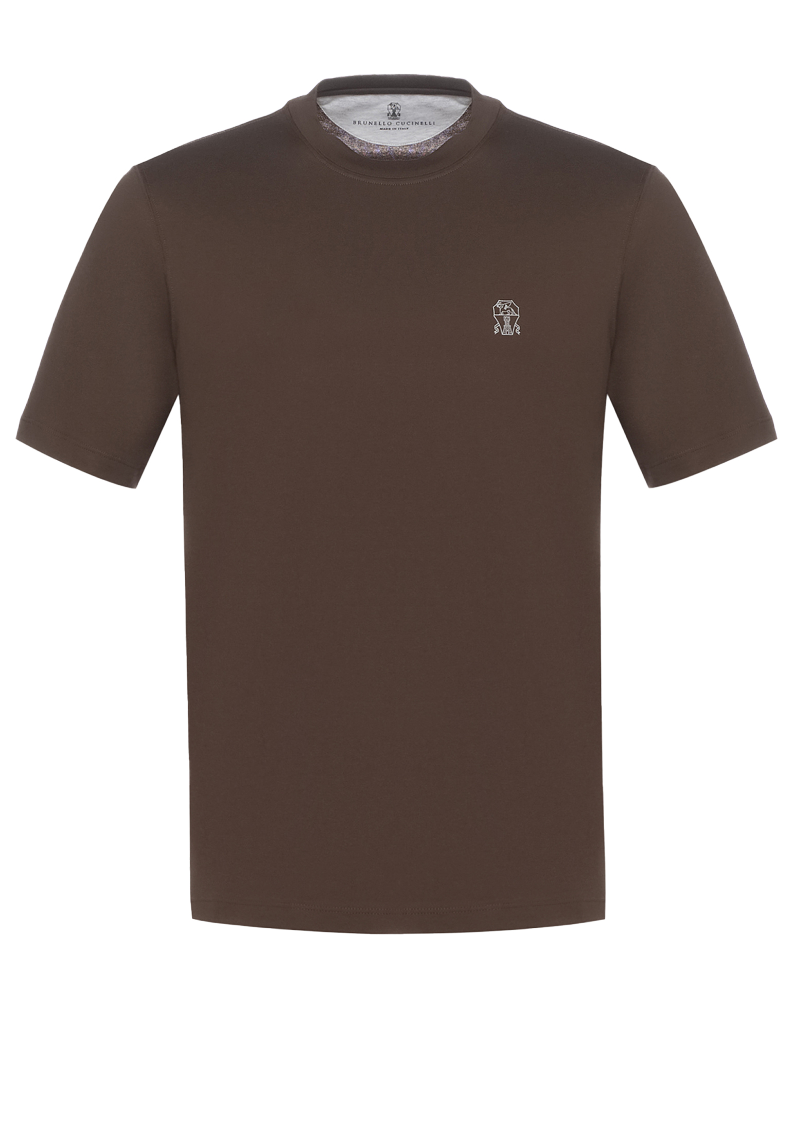 

Футболка BRUNELLO CUCINELLI, Коричневый, Коричневый