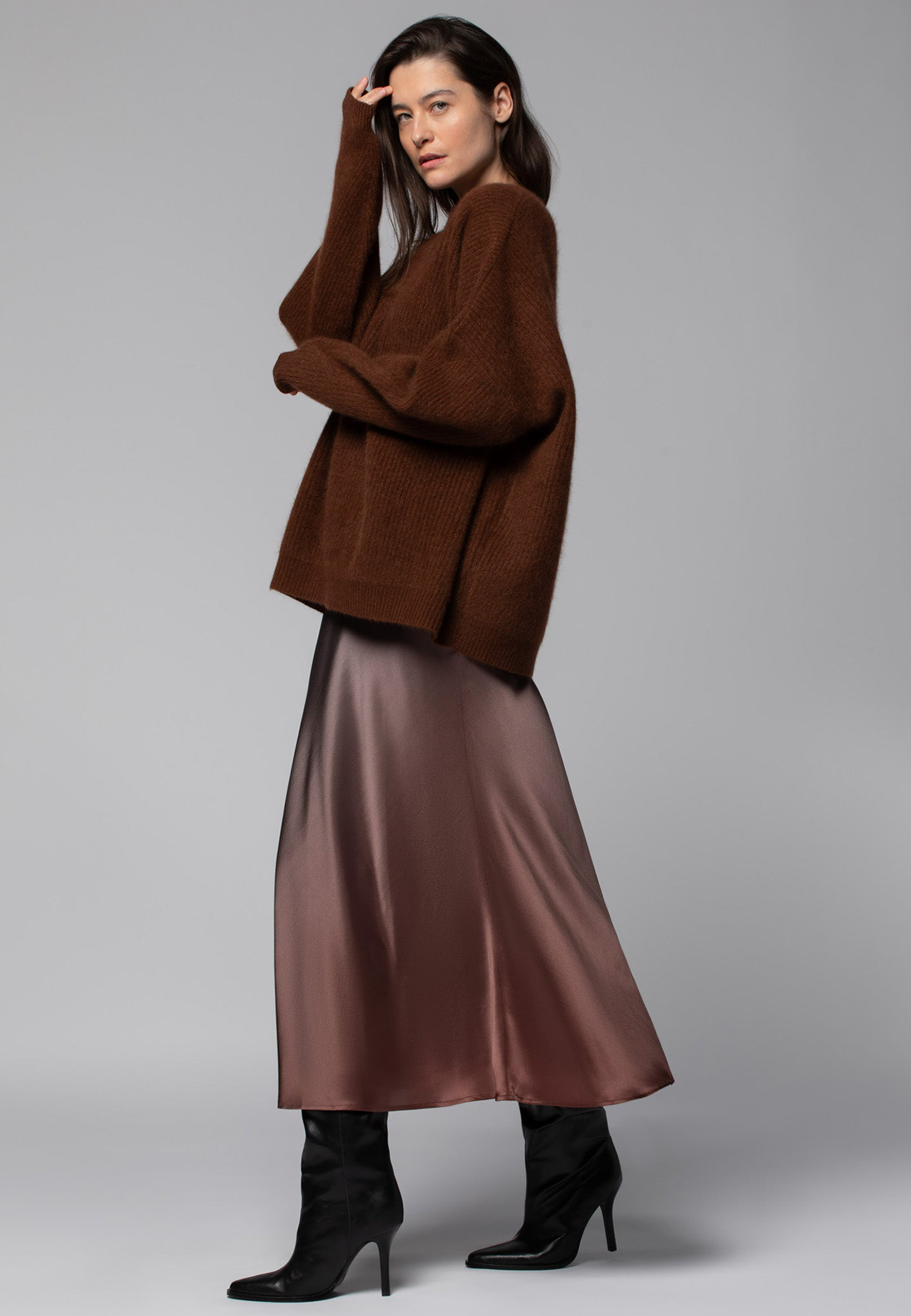 

Свитер MAX&MOI, Коричневый, Коричневый