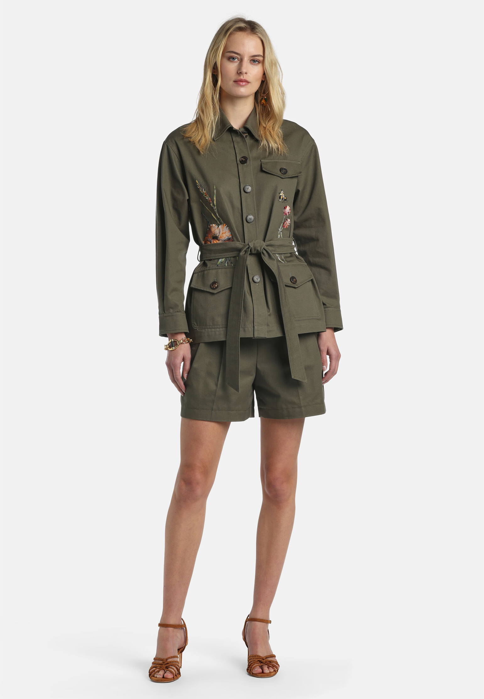 

Шорты LUISA SPAGNOLI, Зеленый, Зеленый