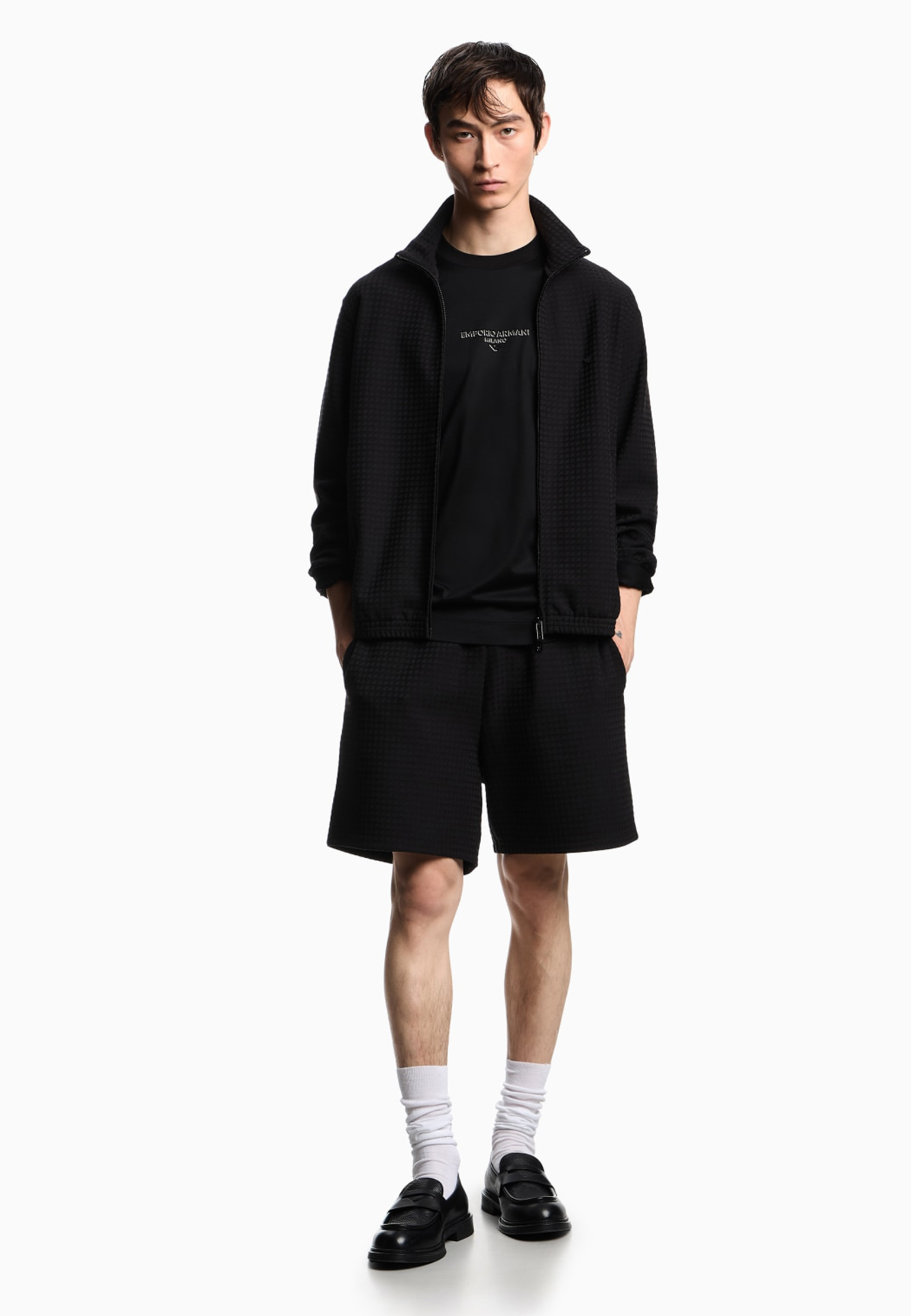 

Лонгслив EMPORIO ARMANI, Черный, Черный