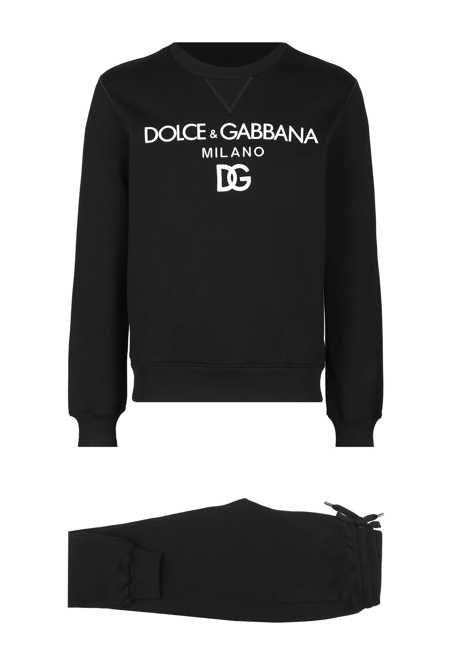 Костюм DOLCE&GABBANA Черный, размер 48