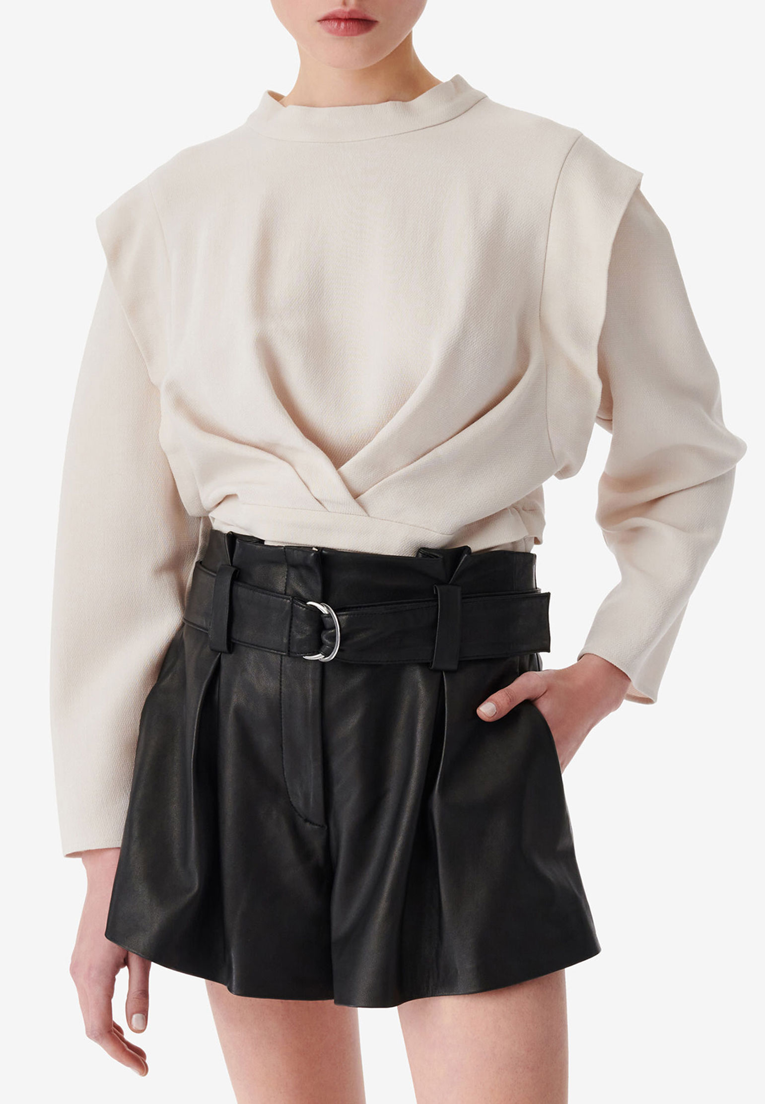 Блуза IRO Бежевый, размер 34 164020 - фото 1